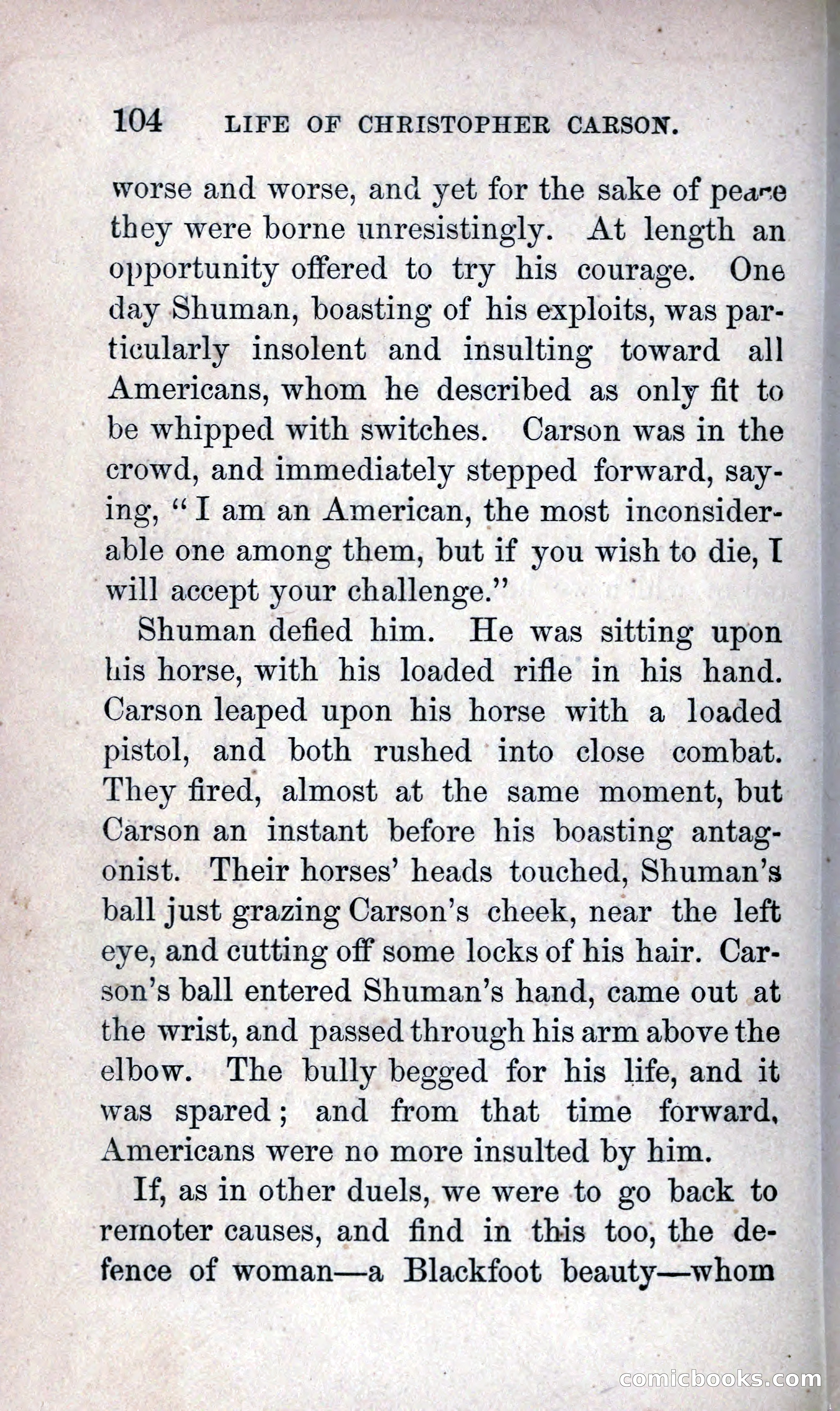 Life of Kit Carson the Great Western Hunter and Guide — page 116 of 400