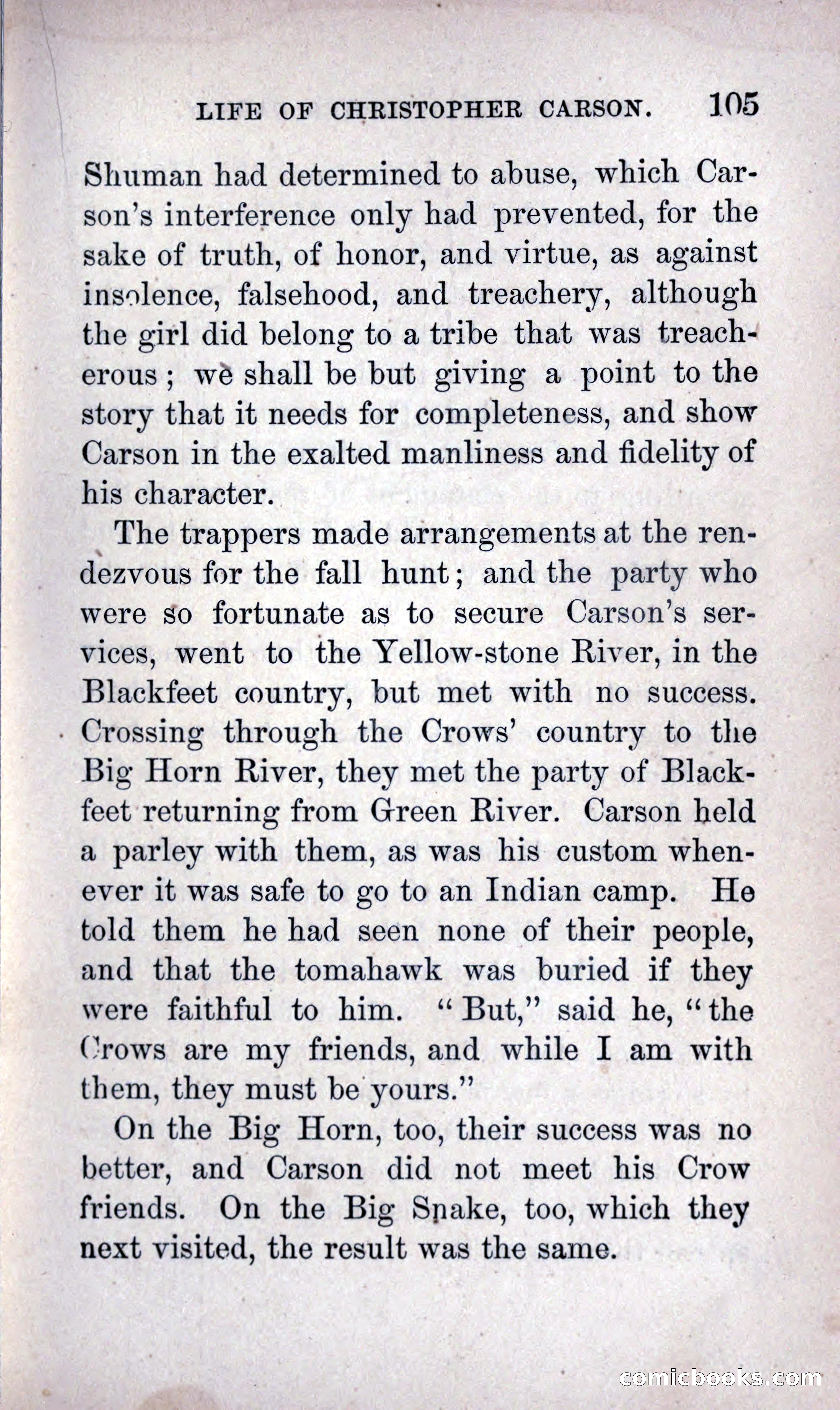 Life of Kit Carson the Great Western Hunter and Guide — page 119 of 400