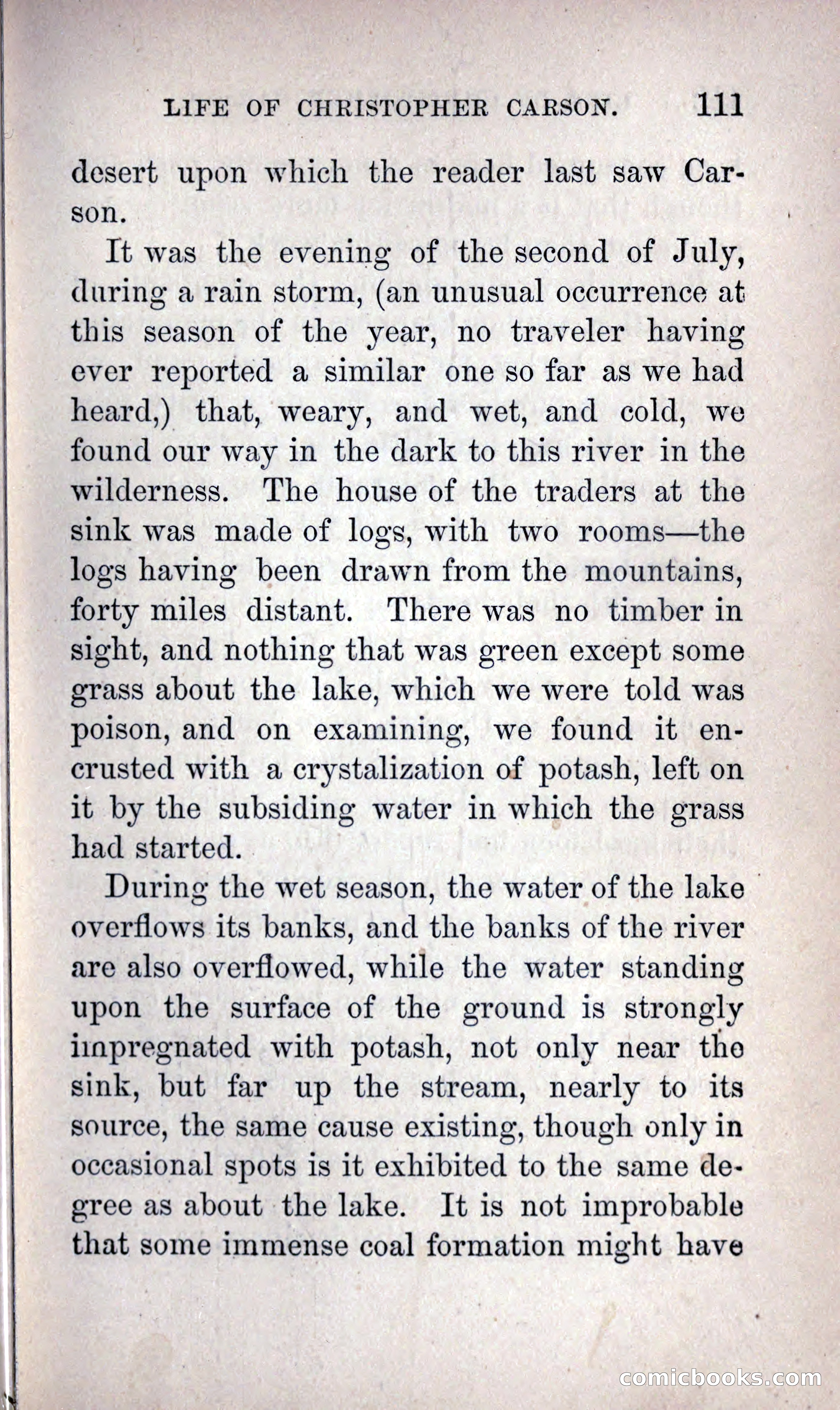 Life of Kit Carson the Great Western Hunter and Guide — page 125 of 400