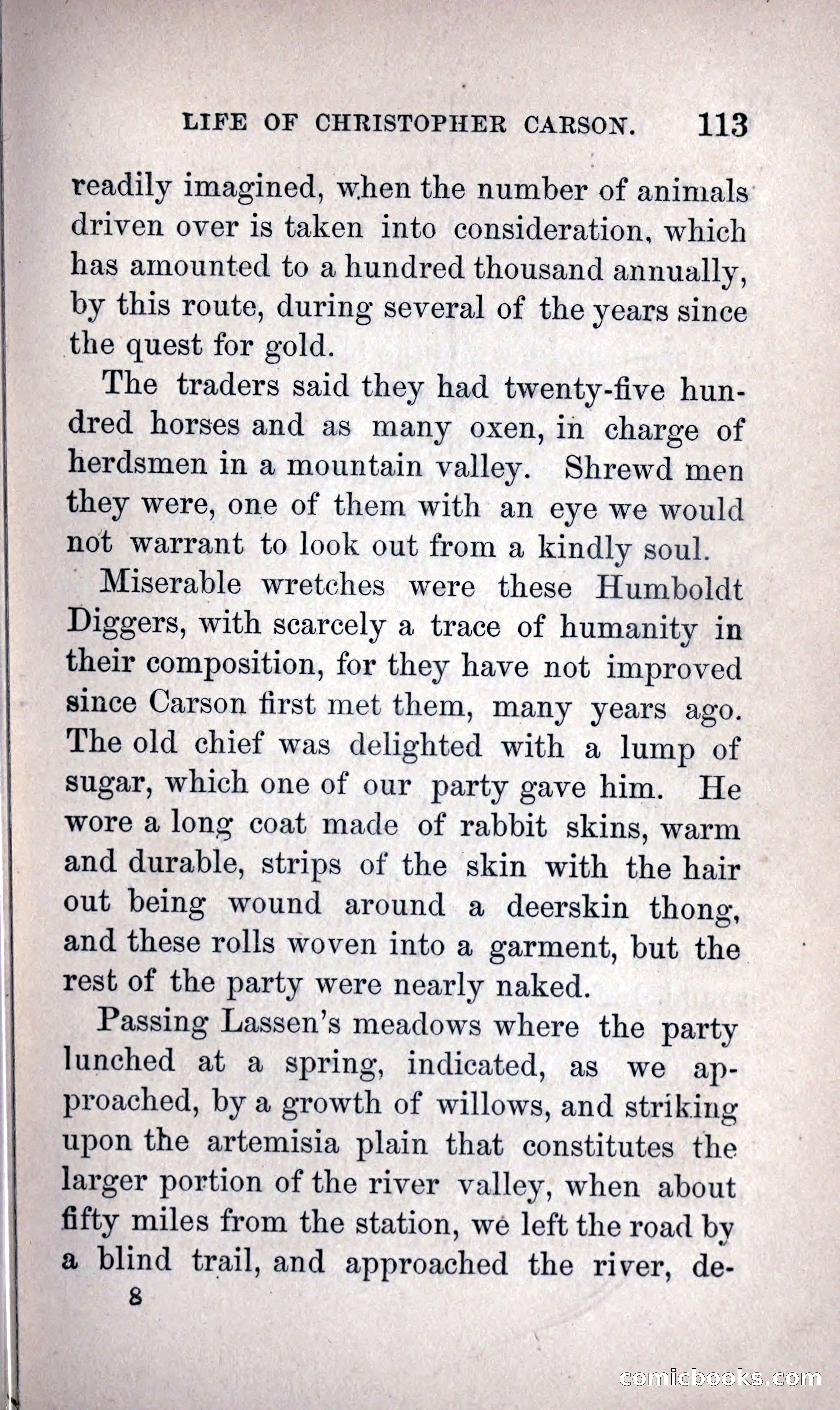 Life of Kit Carson the Great Western Hunter and Guide — page 127 of 400