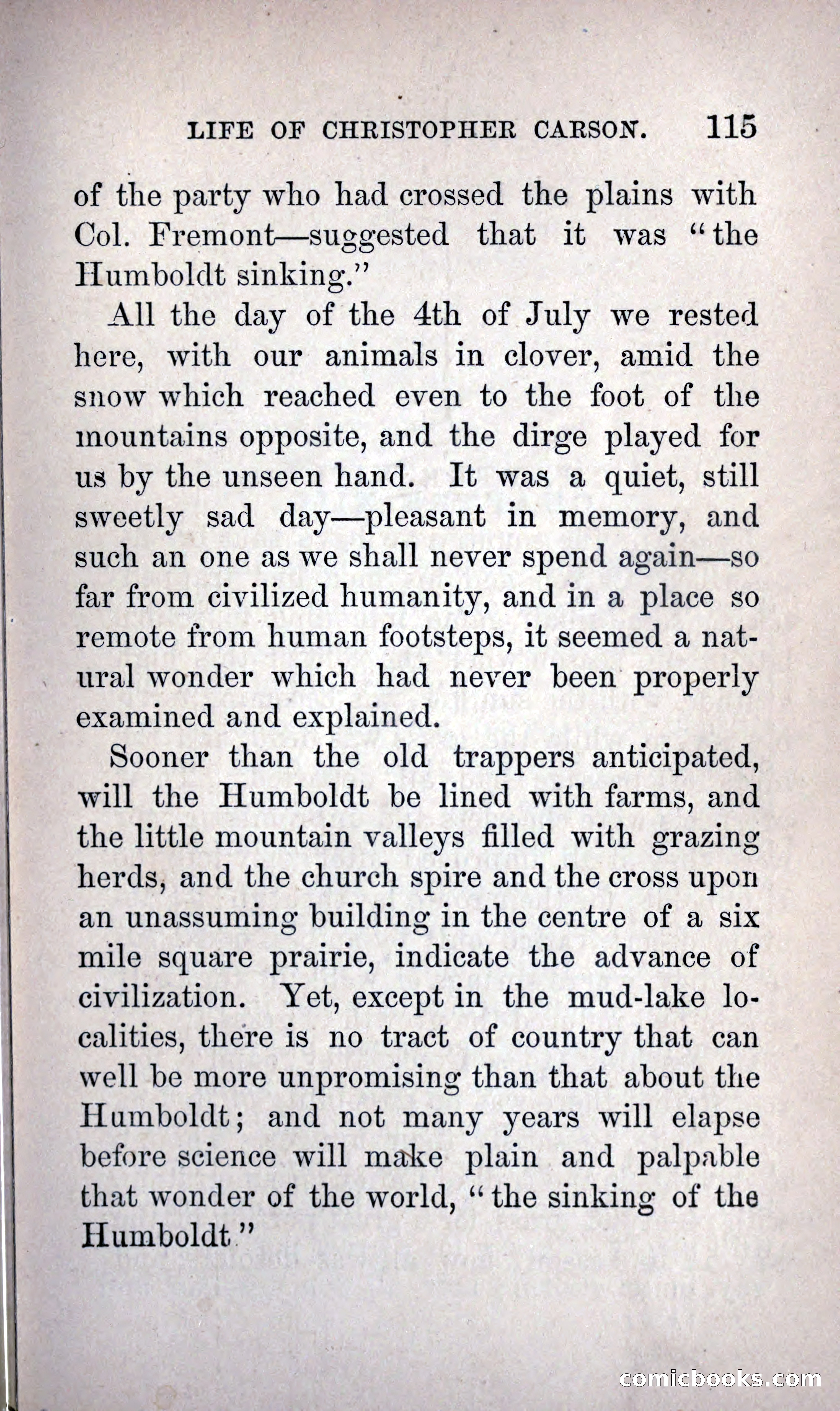 Life of Kit Carson the Great Western Hunter and Guide — page 129 of 400