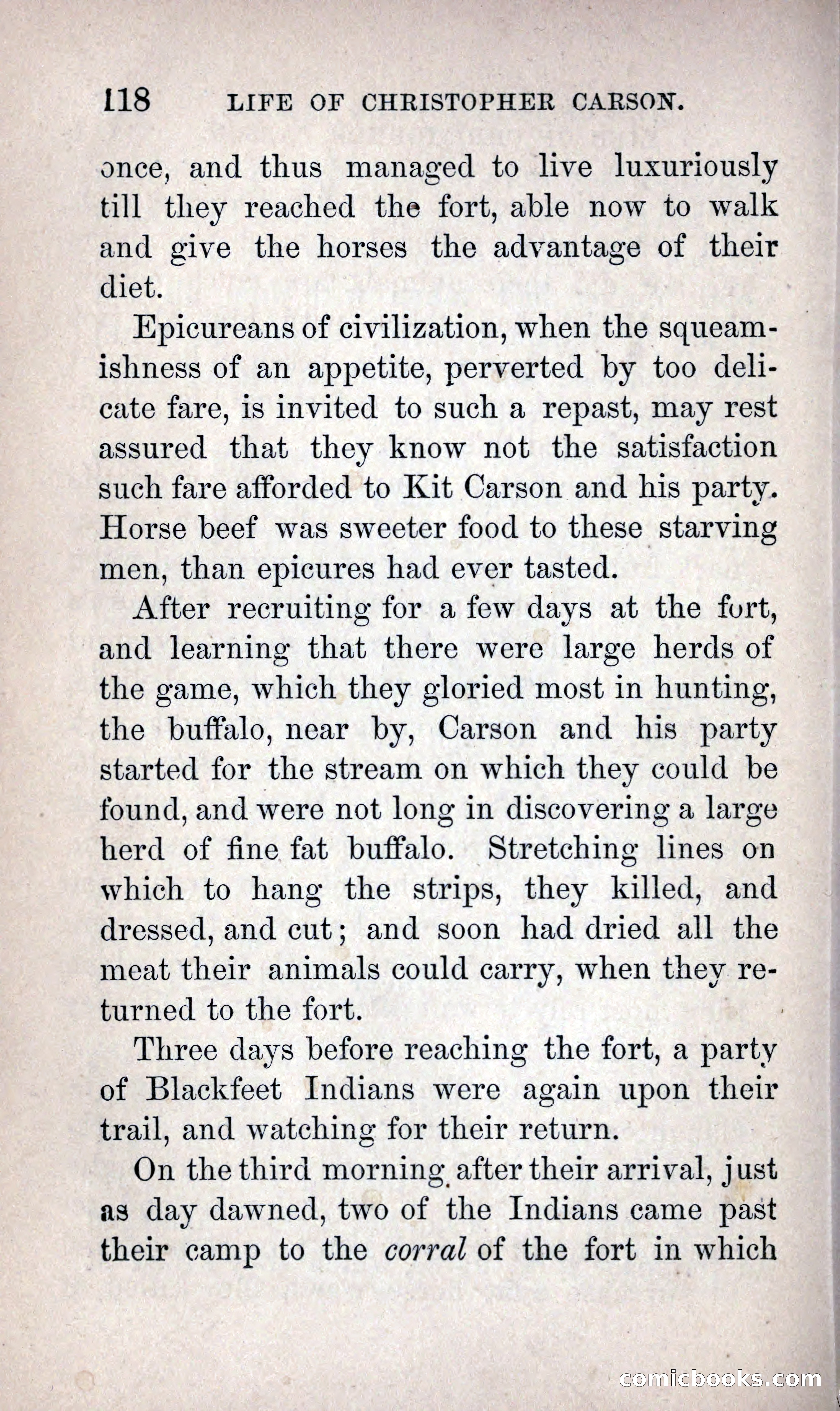 Life of Kit Carson the Great Western Hunter and Guide — page 132 of 400
