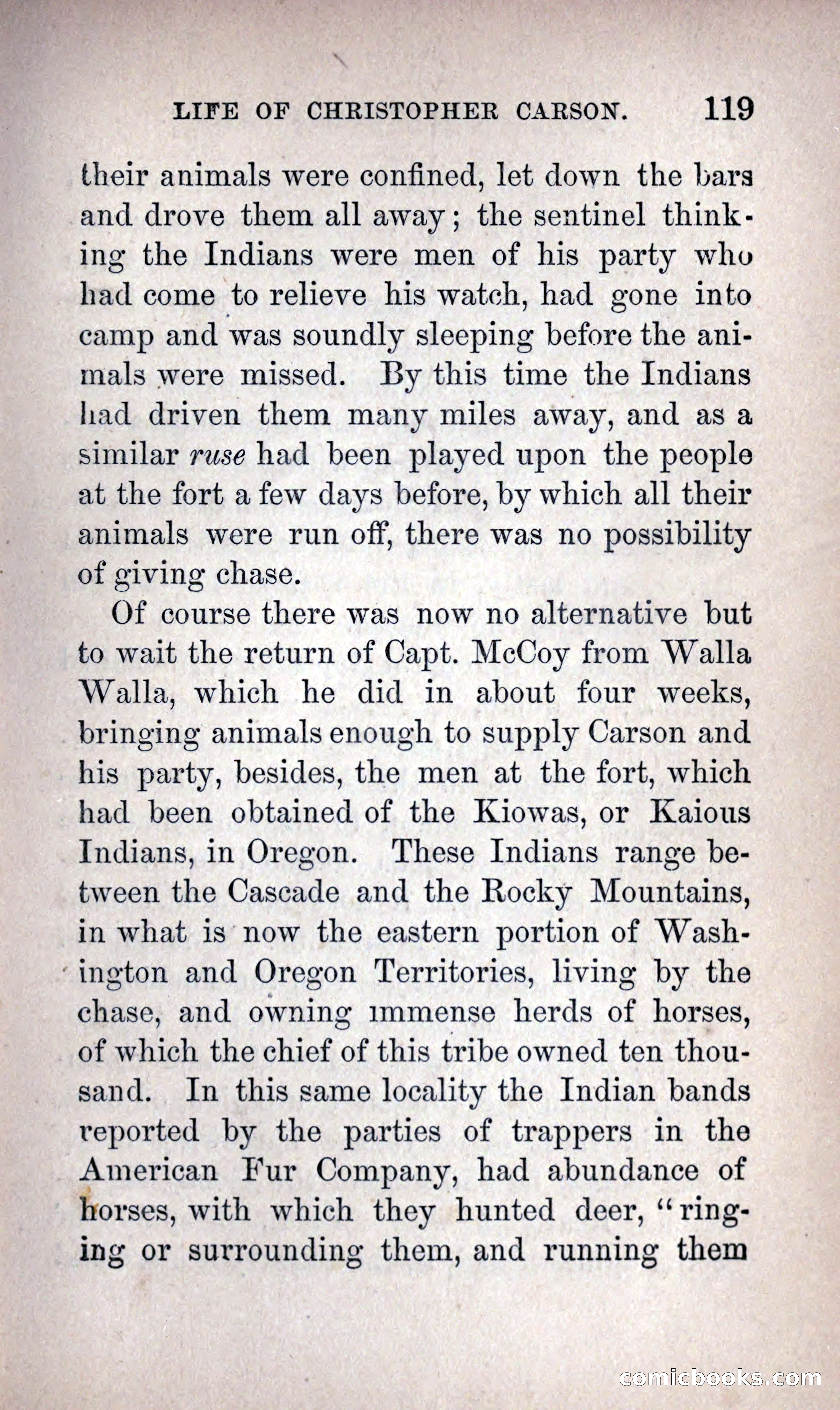 Life of Kit Carson the Great Western Hunter and Guide — page 133 of 400