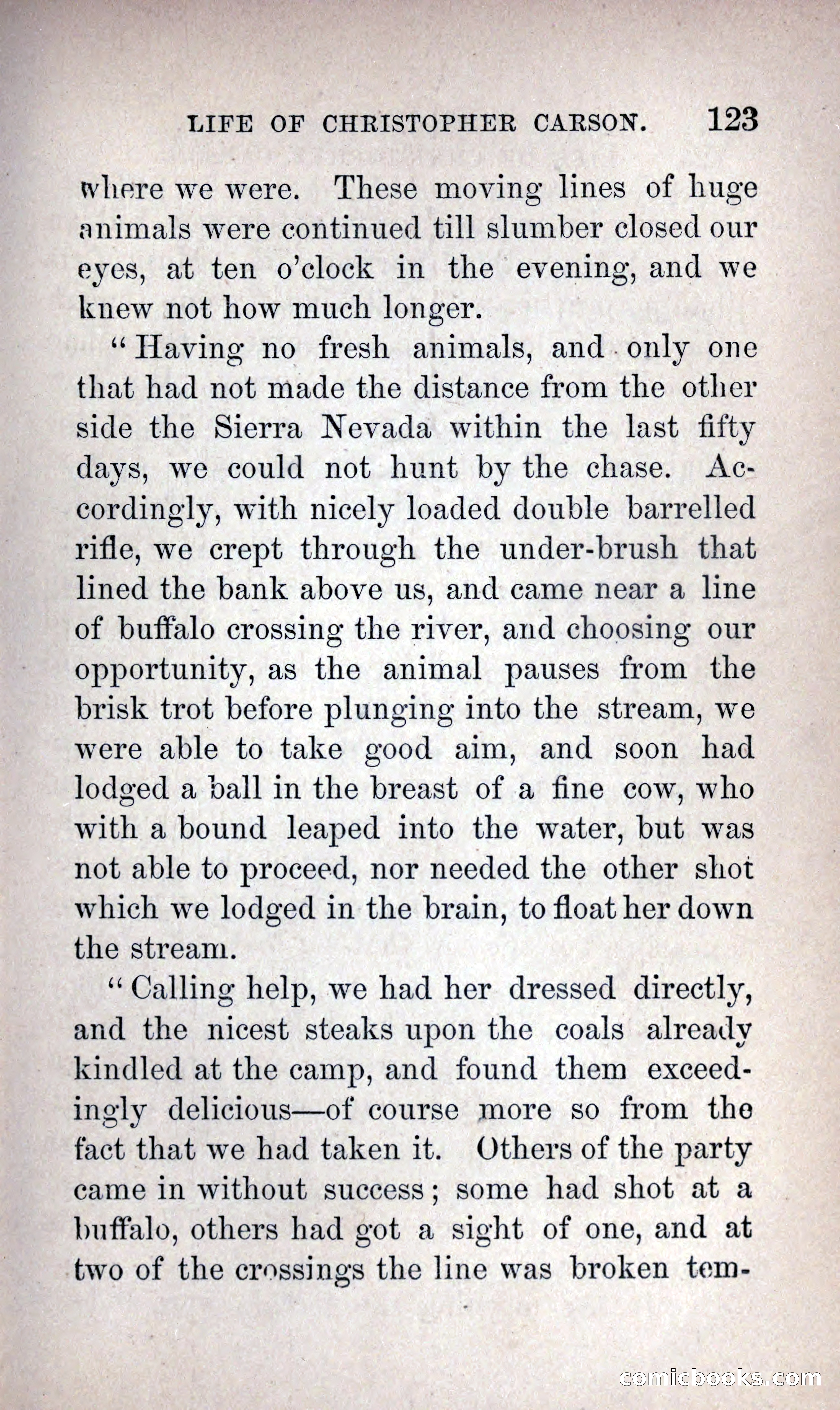 Life of Kit Carson the Great Western Hunter and Guide — page 137 of 400
