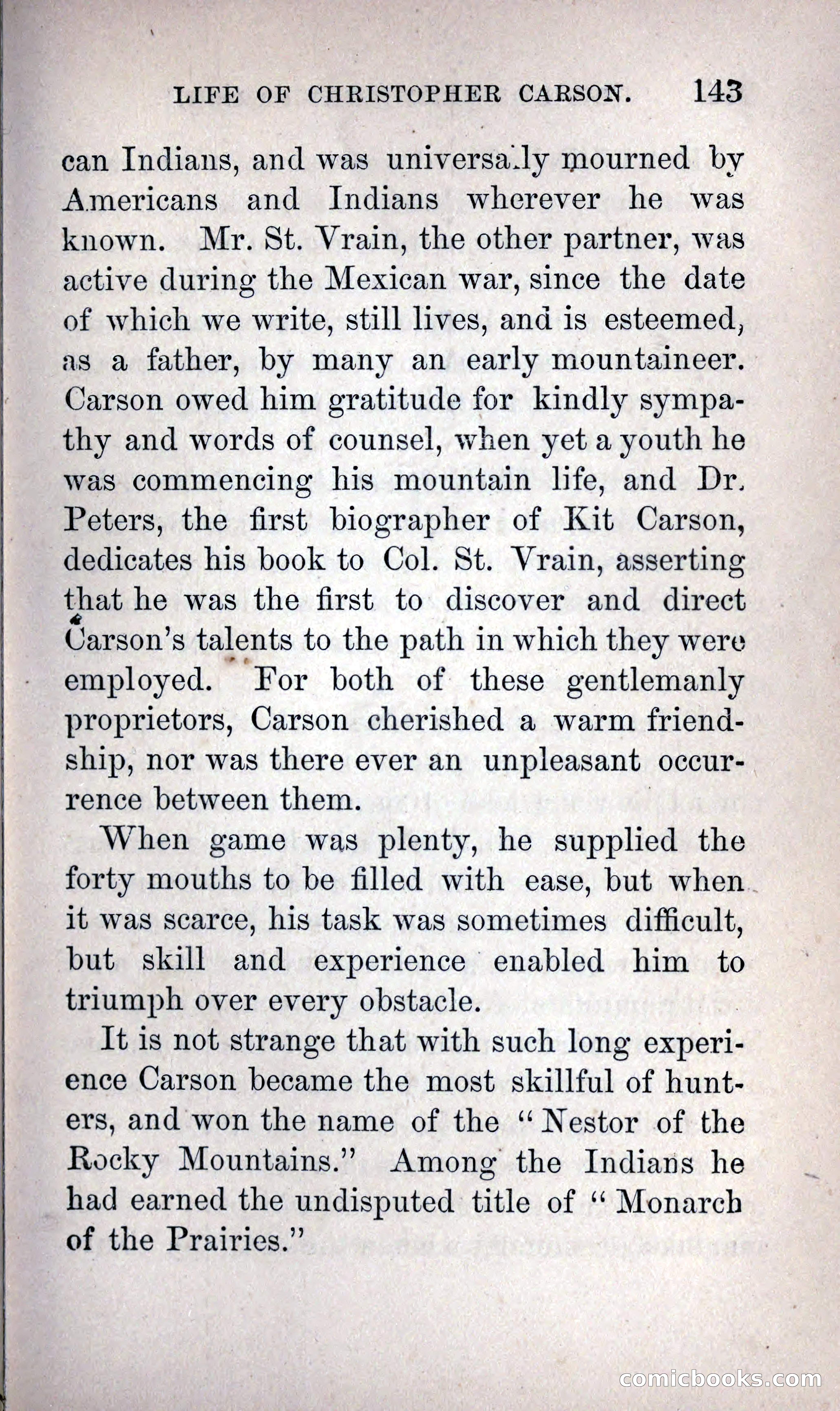 Life of Kit Carson the Great Western Hunter and Guide — page 157 of 400