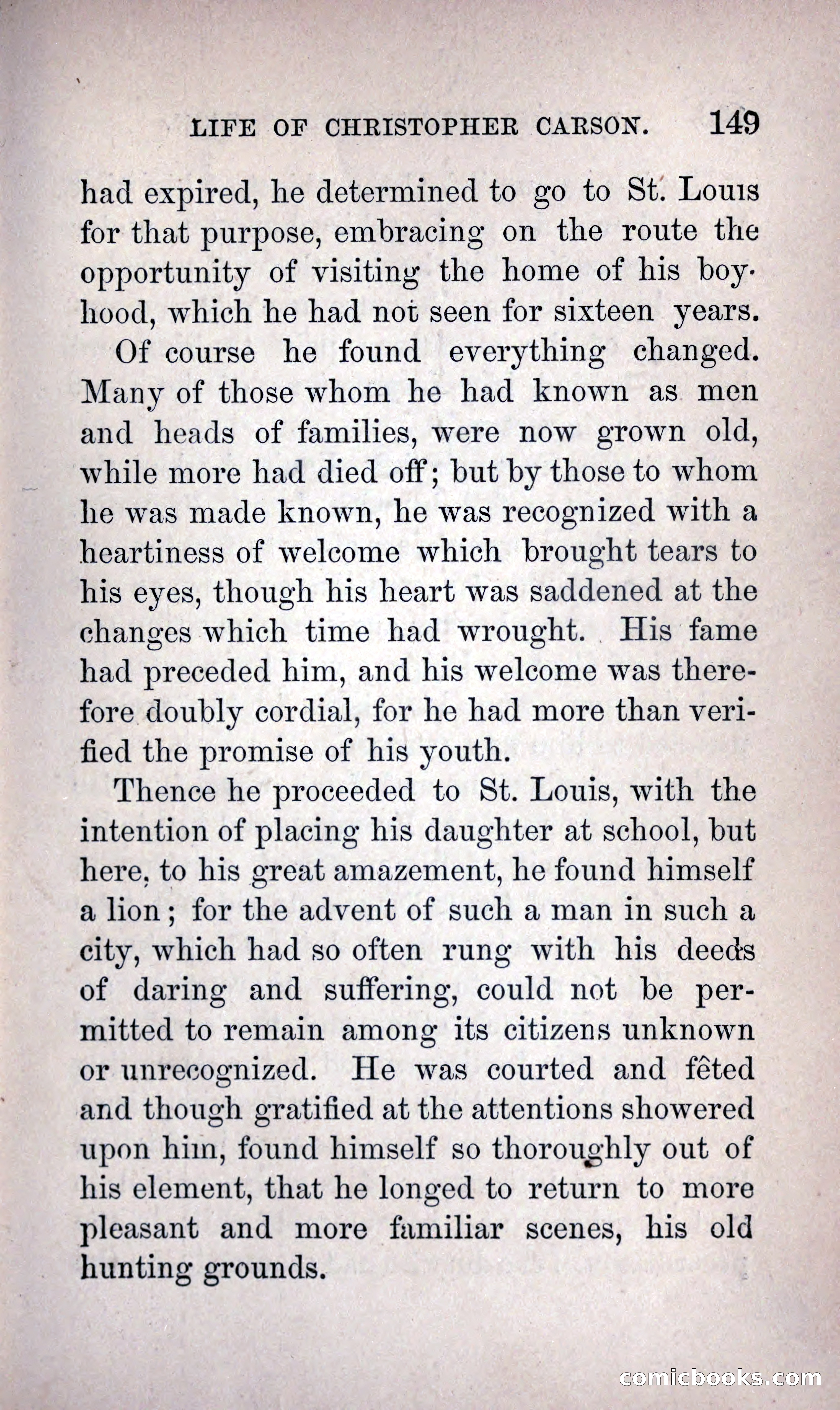 Life of Kit Carson the Great Western Hunter and Guide — page 163 of 400