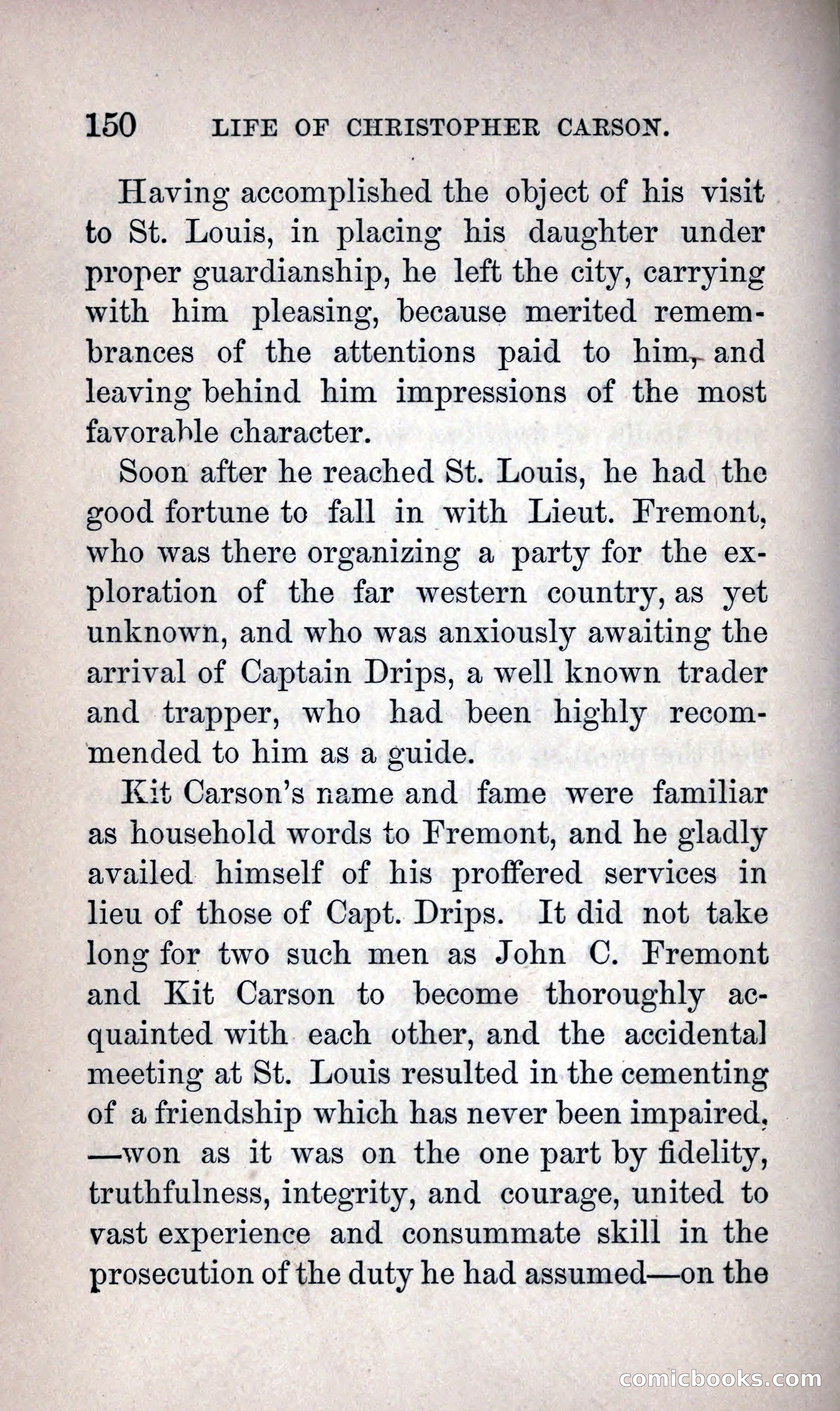 Life of Kit Carson the Great Western Hunter and Guide — page 164 of 400