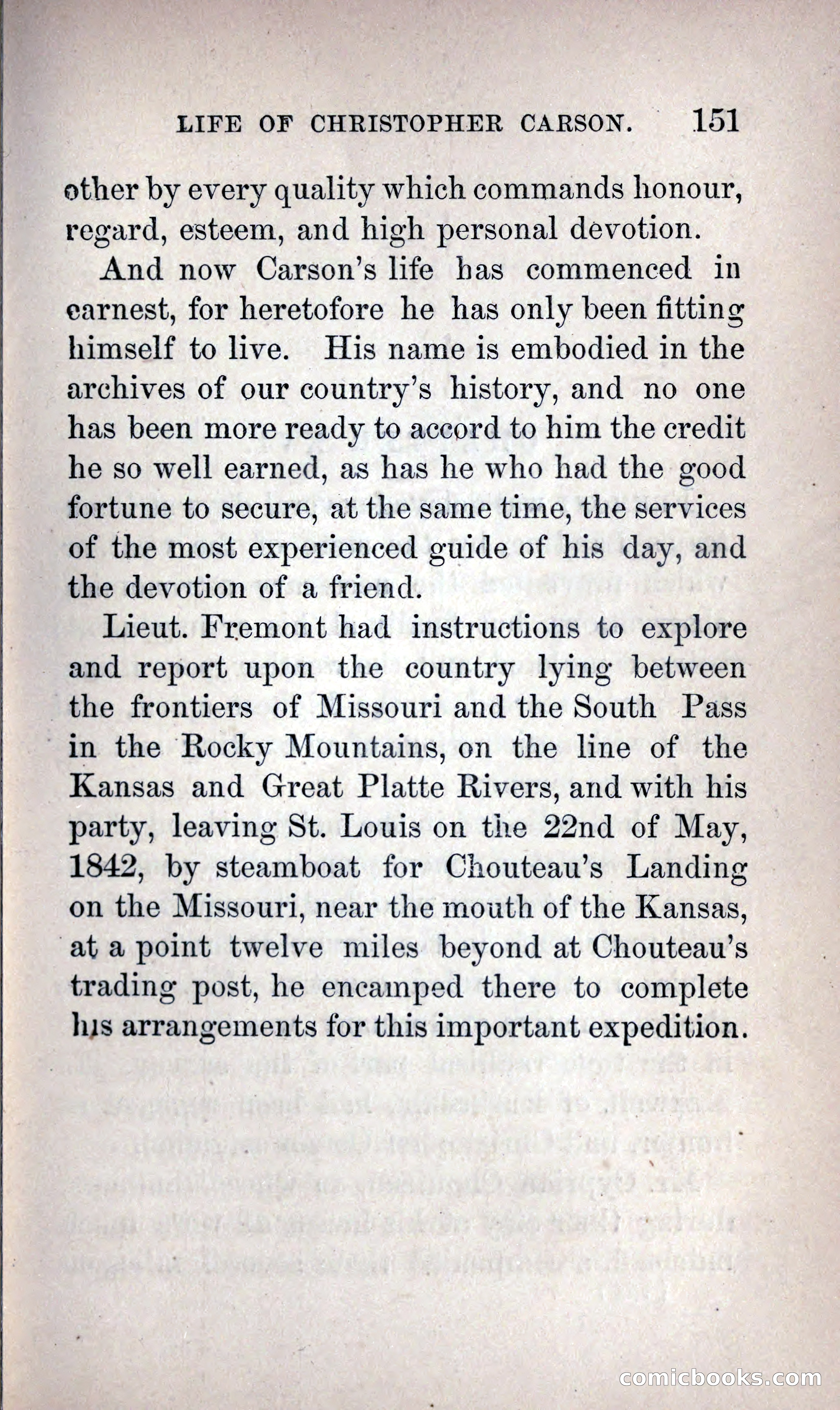 Life of Kit Carson the Great Western Hunter and Guide — page 165 of 400