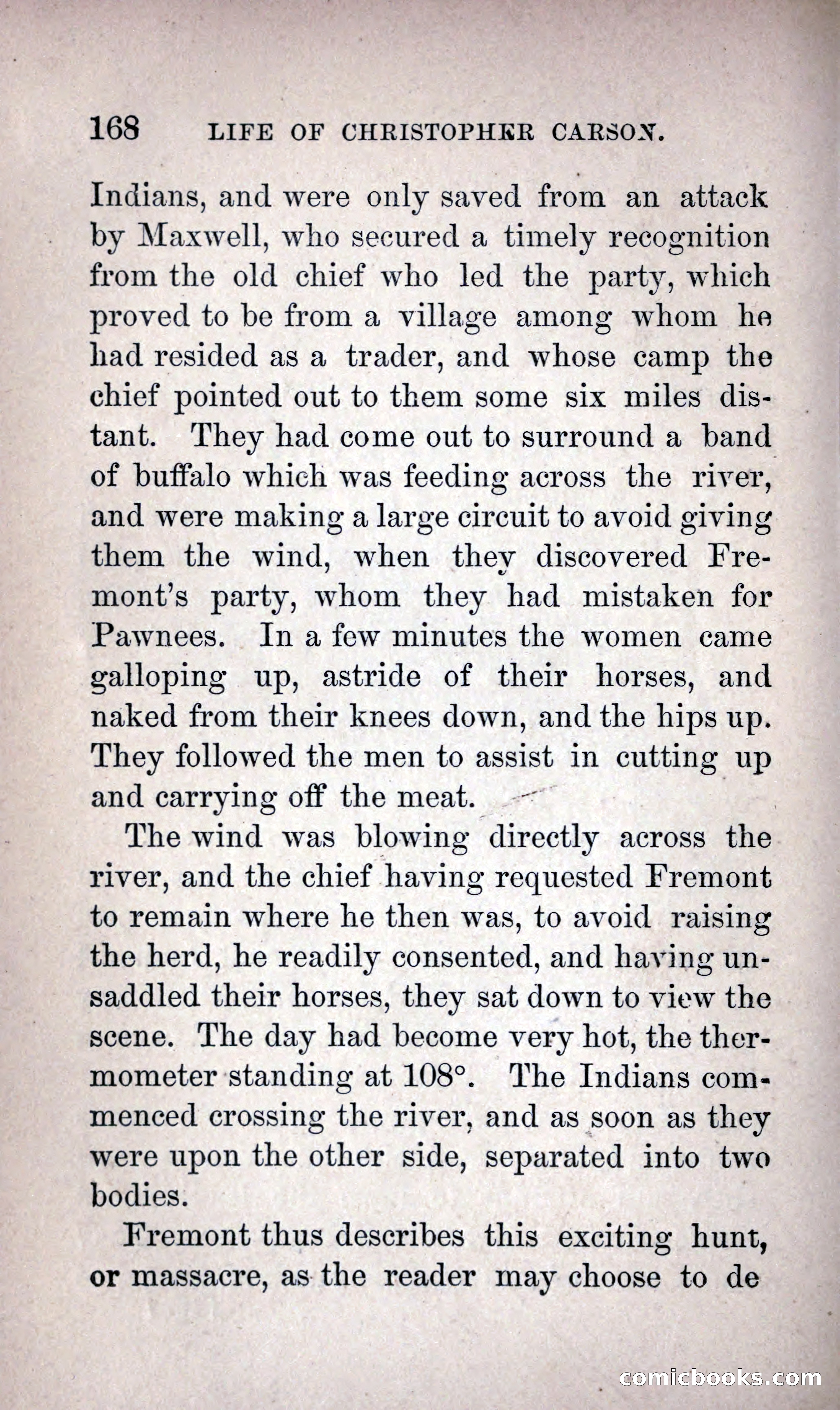 Life of Kit Carson the Great Western Hunter and Guide — page 184 of 400