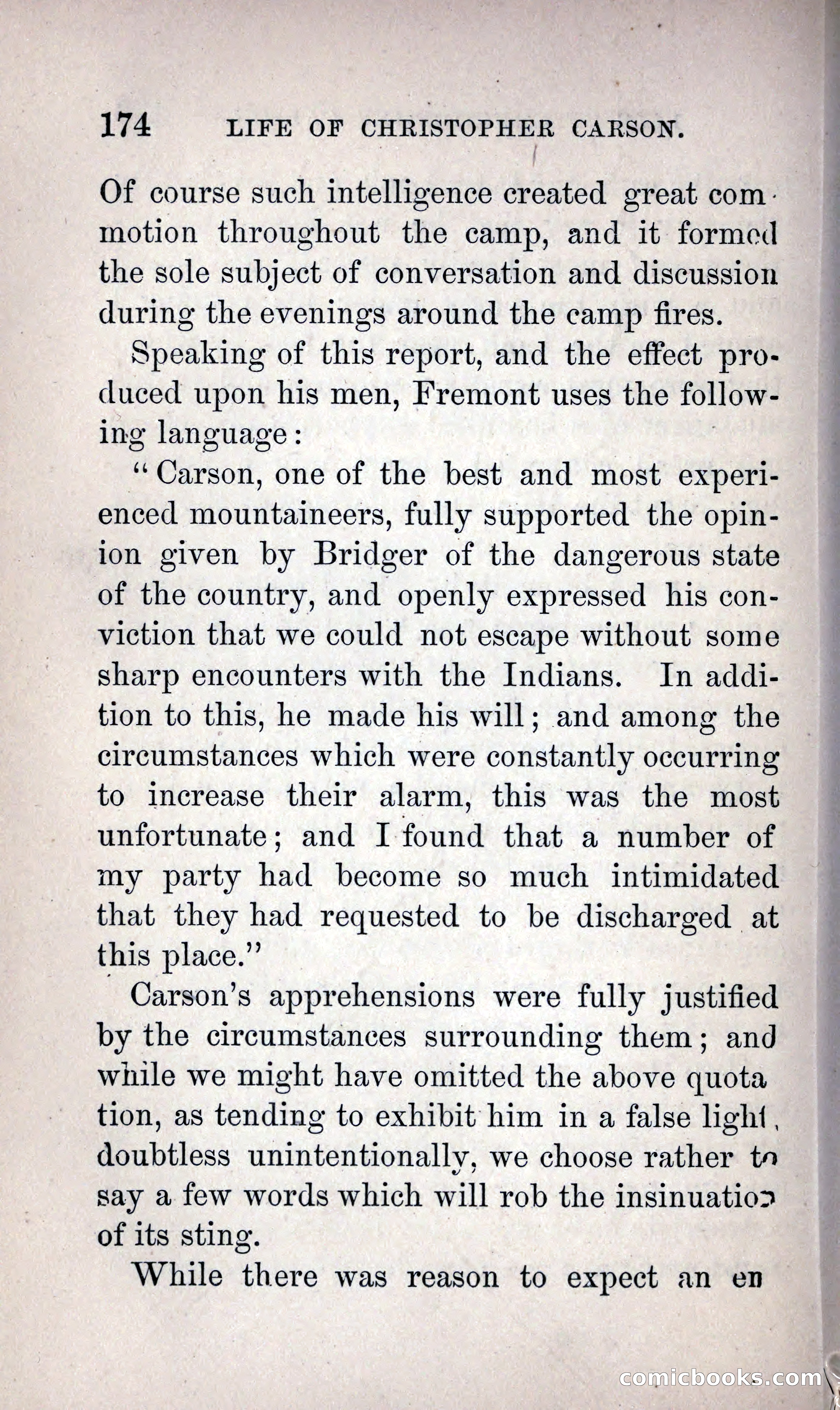 Life of Kit Carson the Great Western Hunter and Guide — page 190 of 400