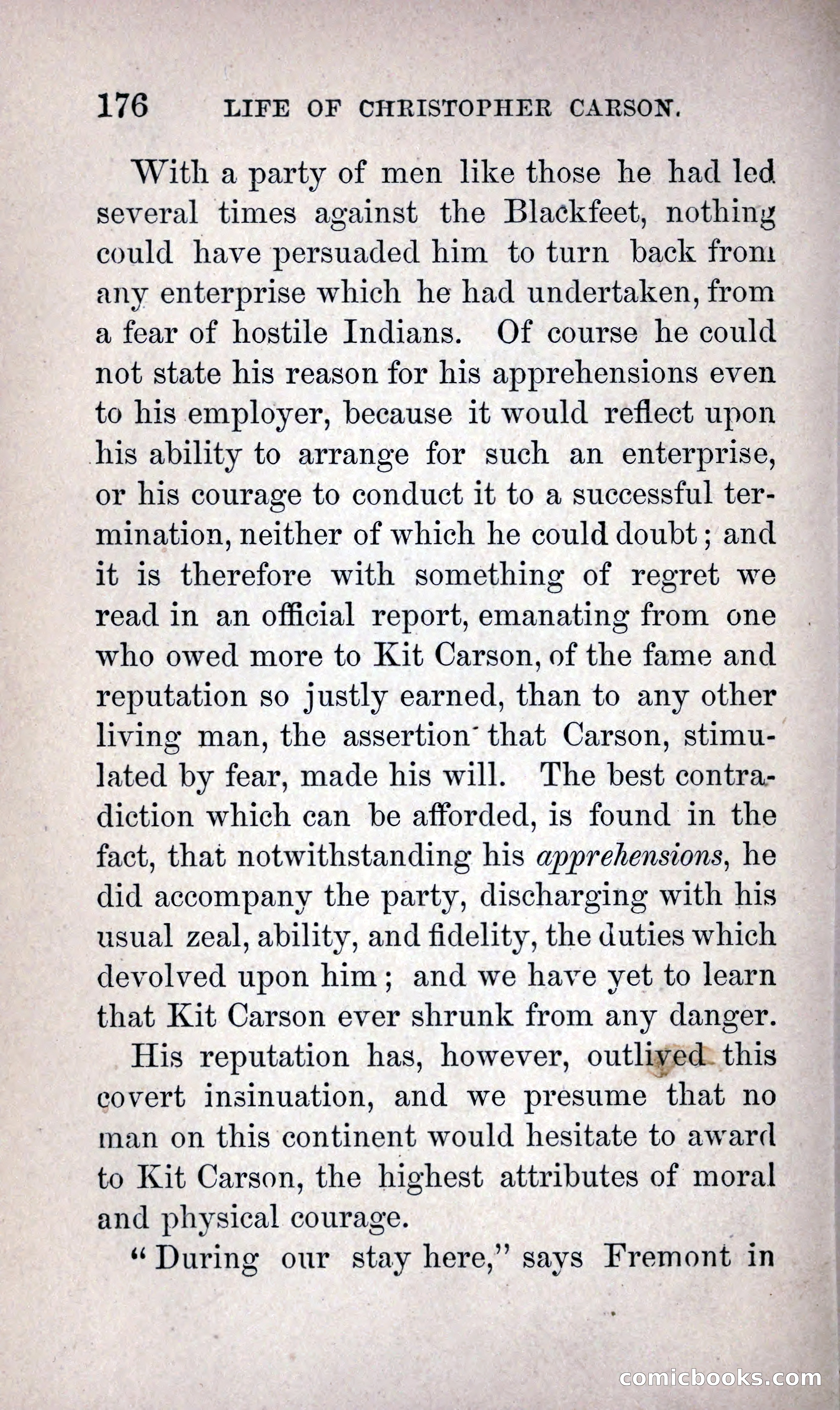 Life of Kit Carson the Great Western Hunter and Guide — page 192 of 400