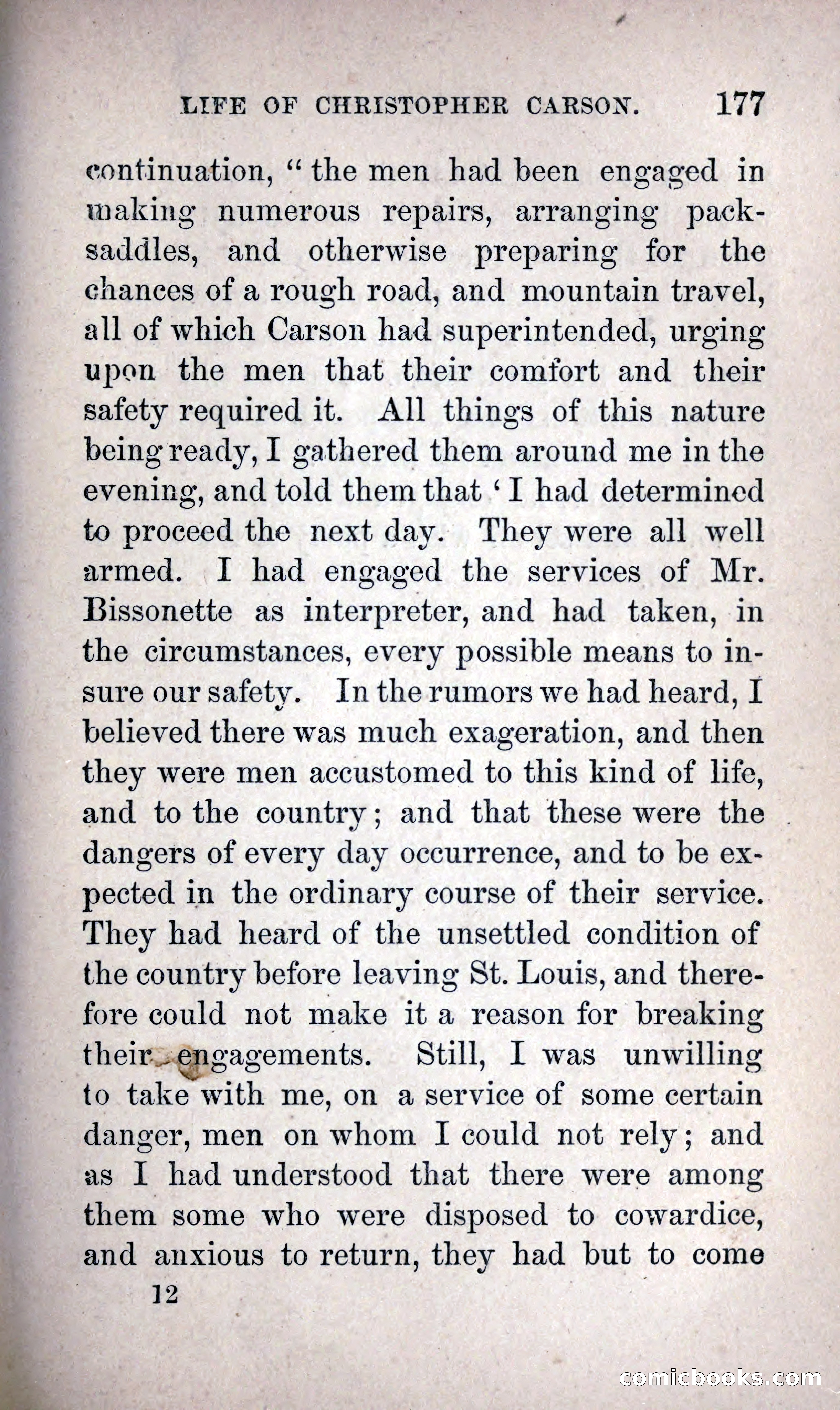 Life of Kit Carson the Great Western Hunter and Guide — page 193 of 400