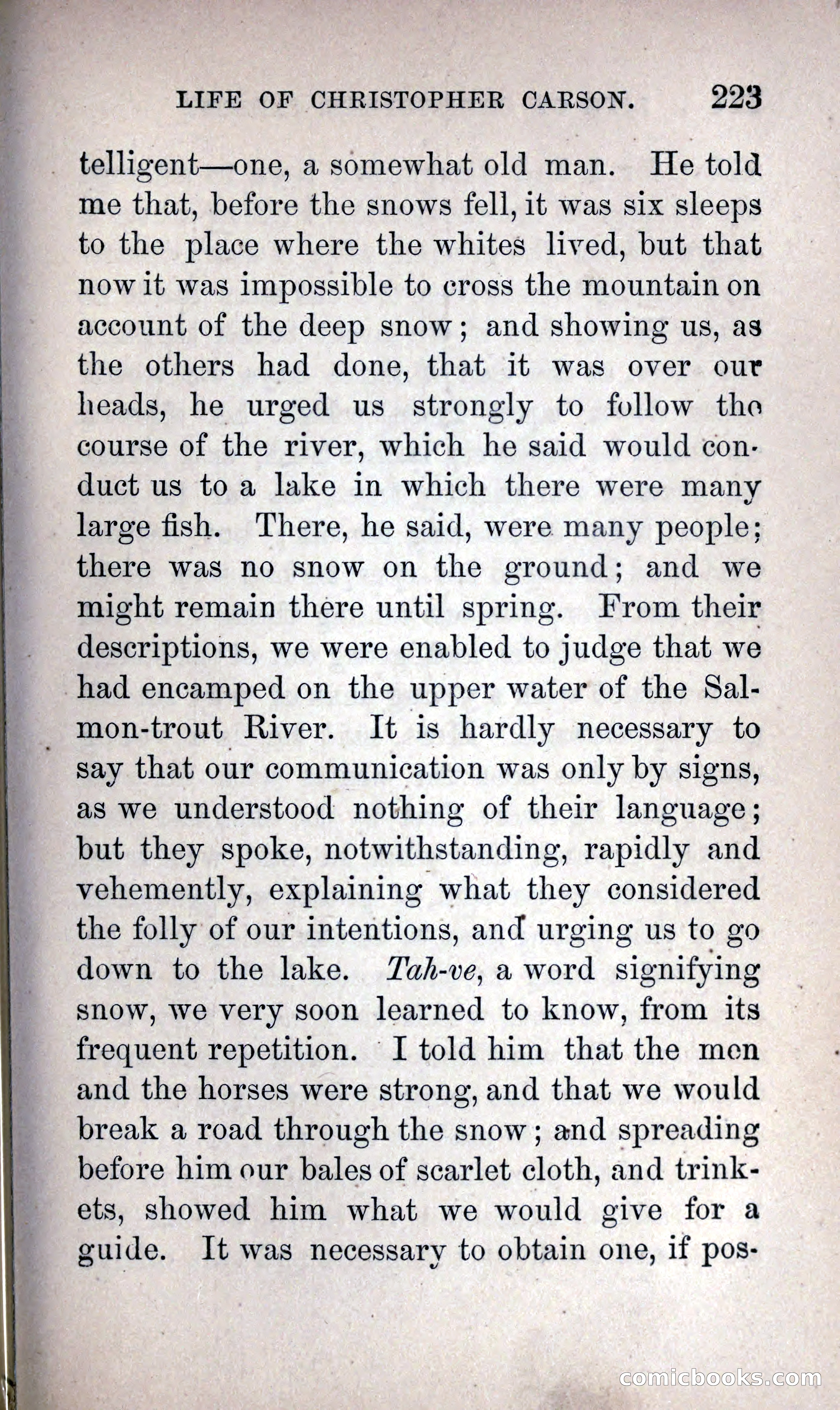 Life of Kit Carson the Great Western Hunter and Guide — page 239 of 400