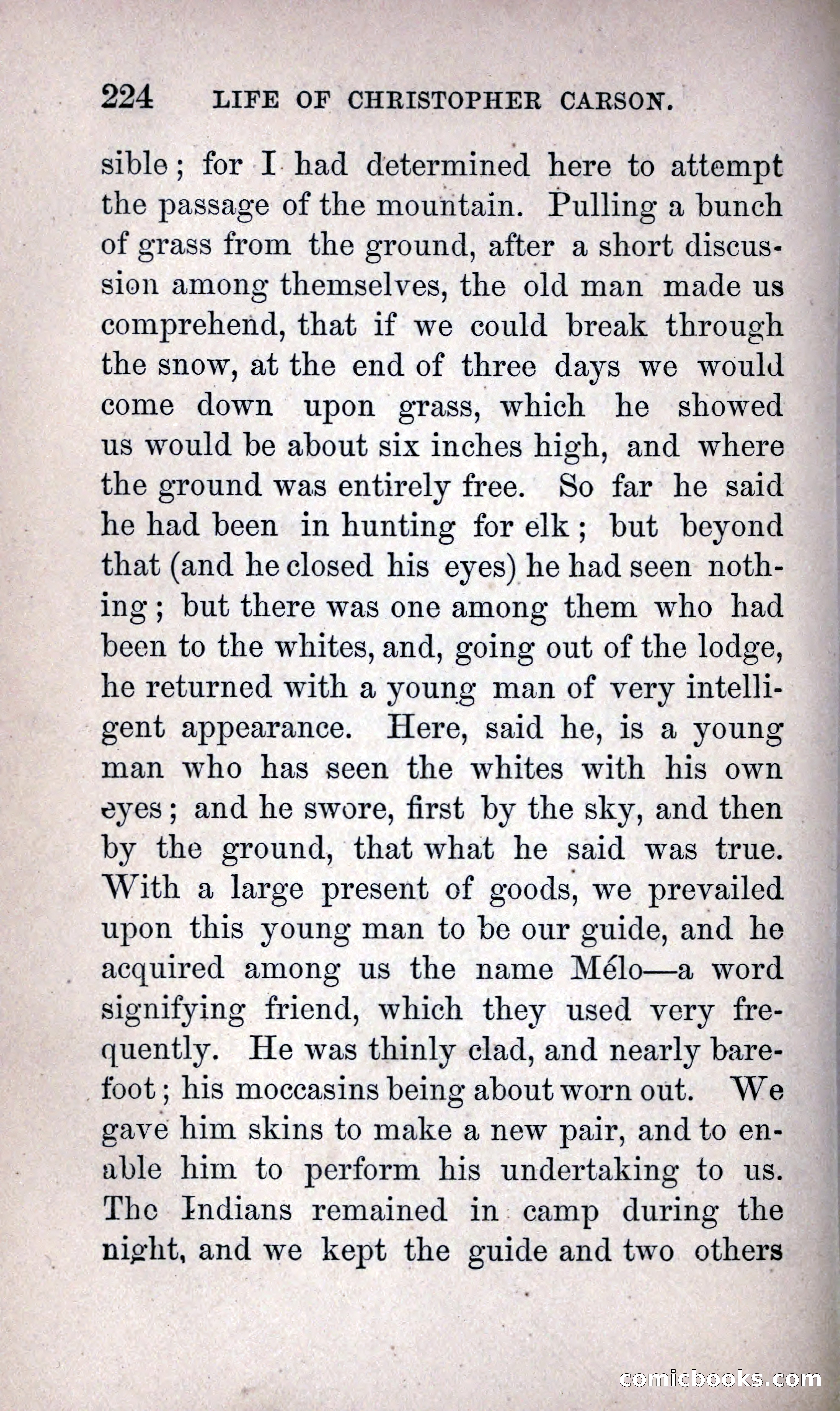 Life of Kit Carson the Great Western Hunter and Guide — page 240 of 400