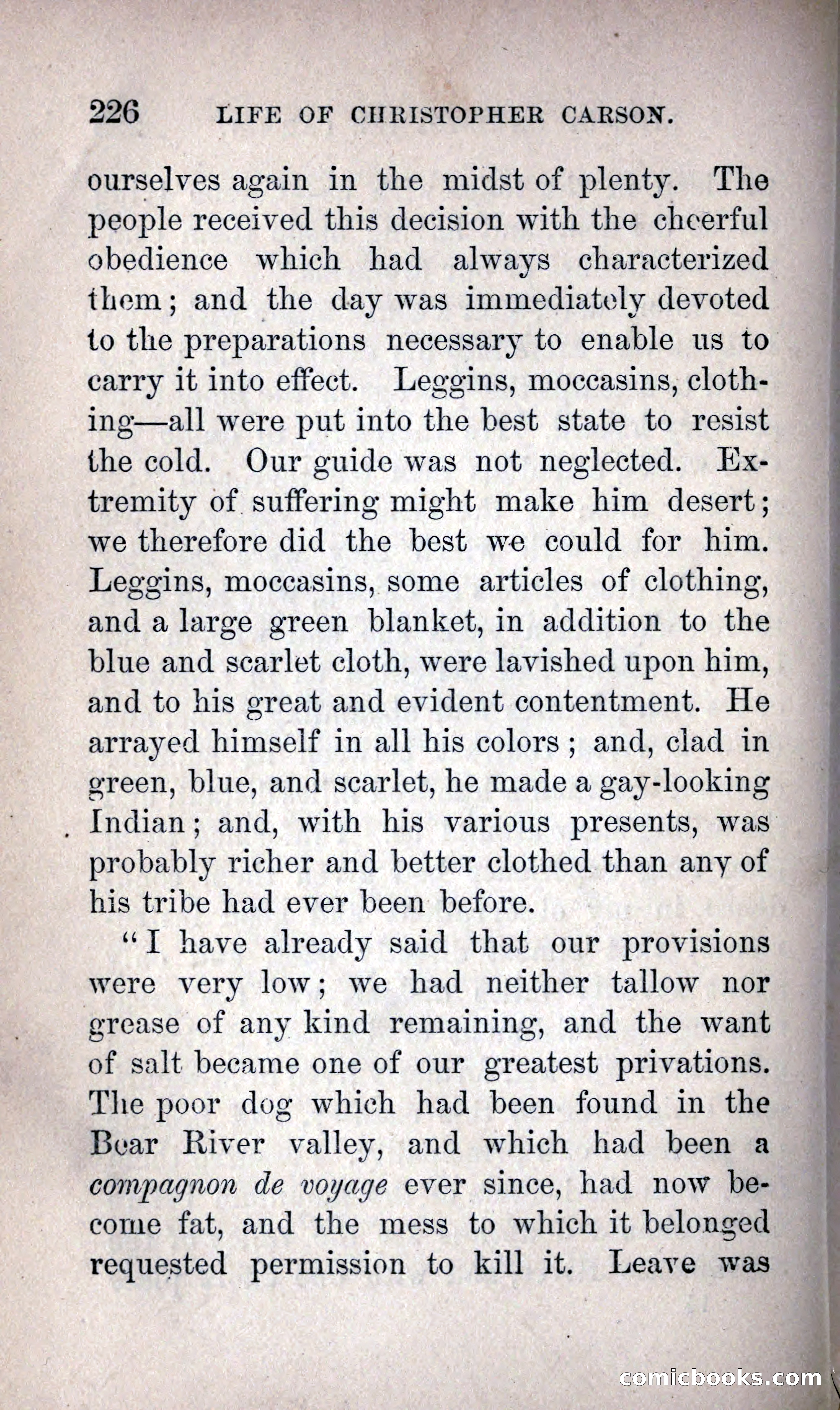 Life of Kit Carson the Great Western Hunter and Guide — page 242 of 400