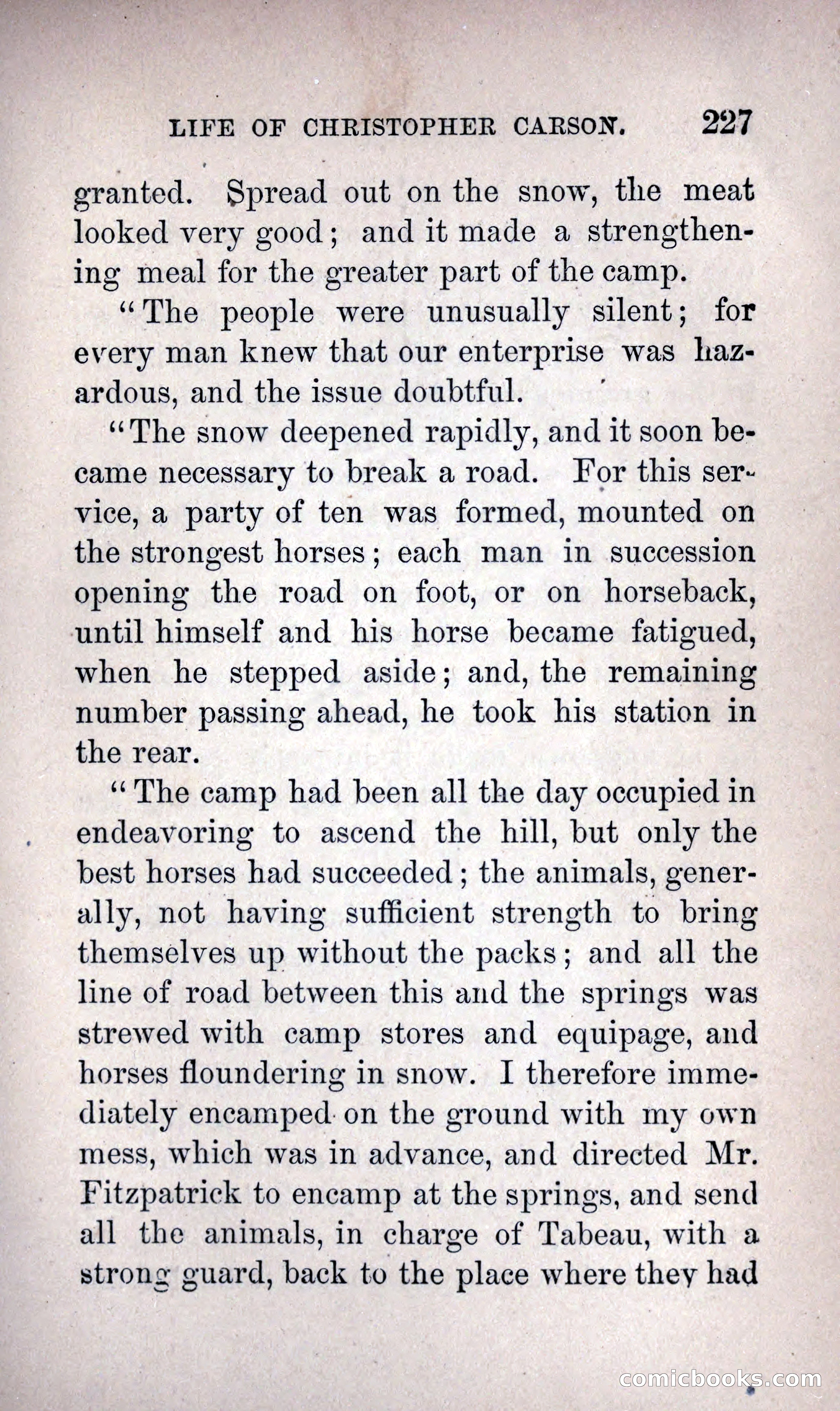 Life of Kit Carson the Great Western Hunter and Guide — page 243 of 400