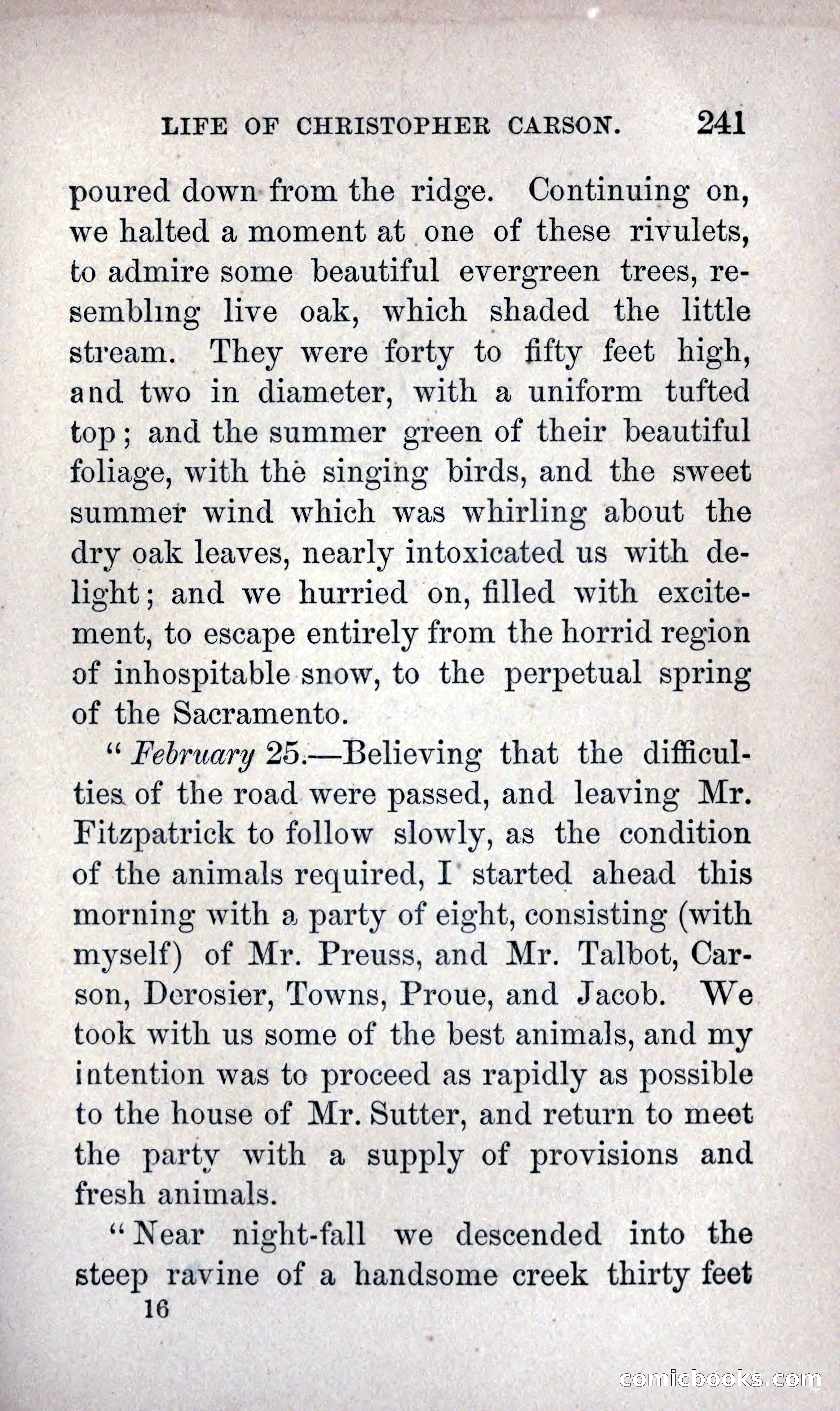 Life of Kit Carson the Great Western Hunter and Guide — page 259 of 400