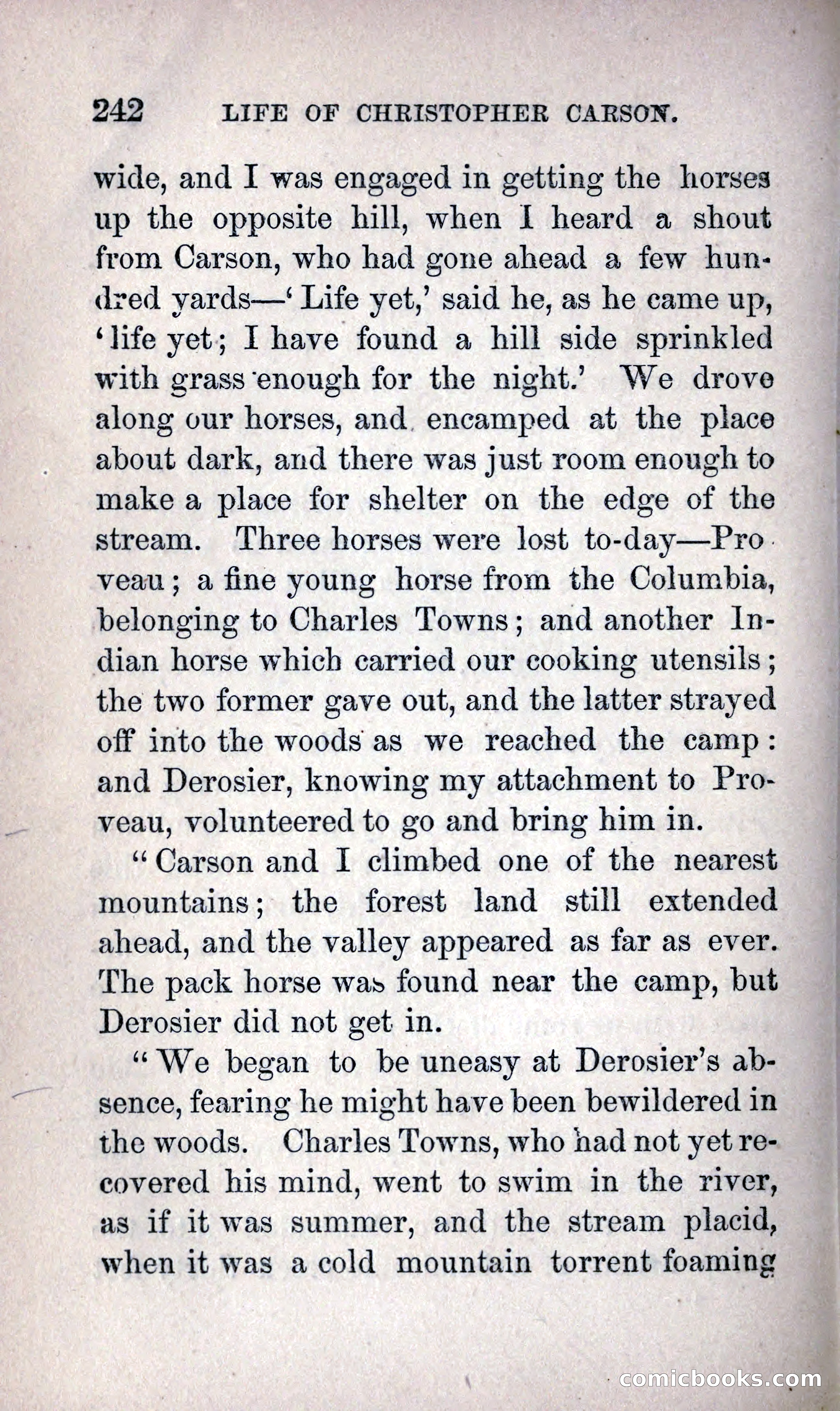 Life of Kit Carson the Great Western Hunter and Guide — page 260 of 400