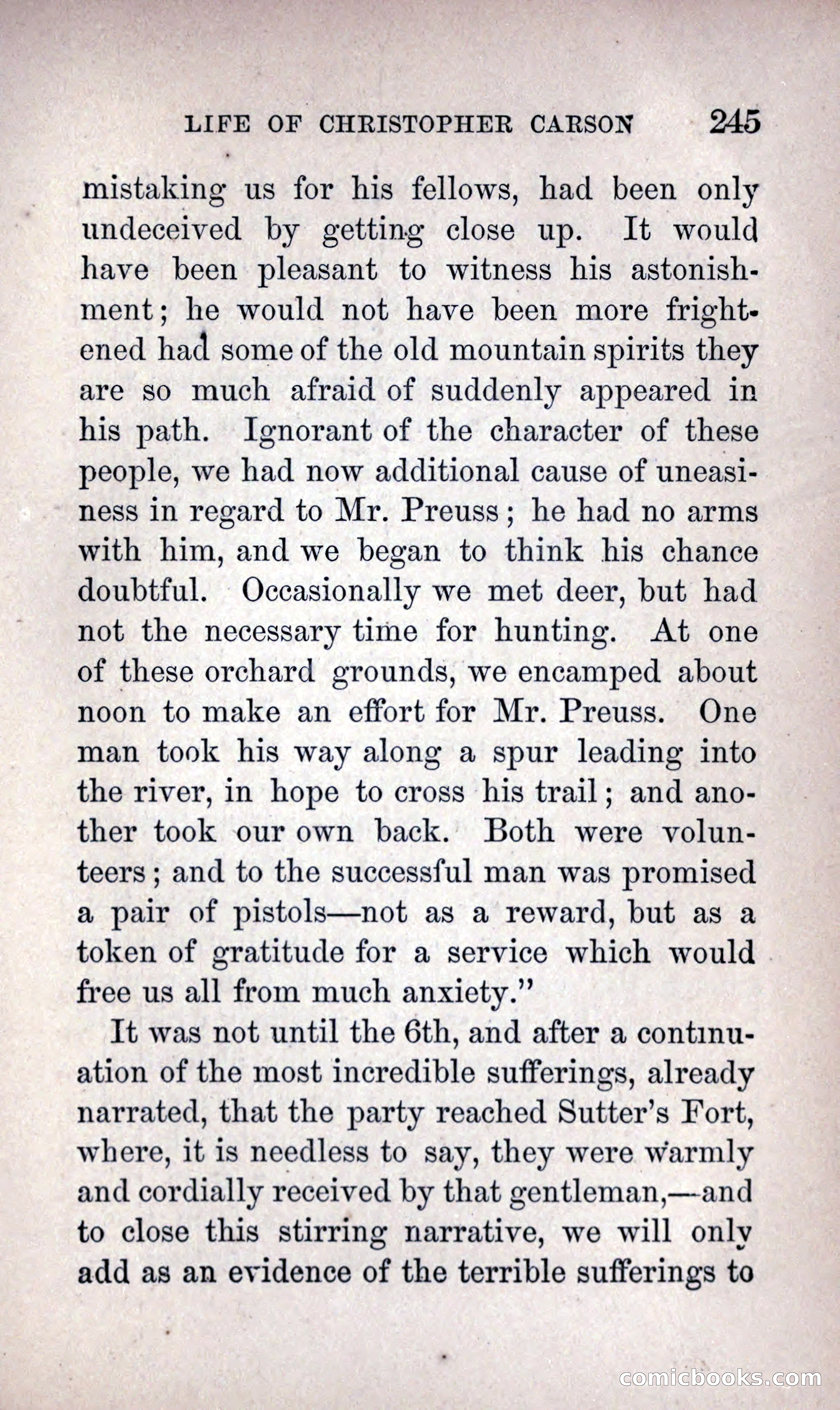 Life of Kit Carson the Great Western Hunter and Guide — page 263 of 400
