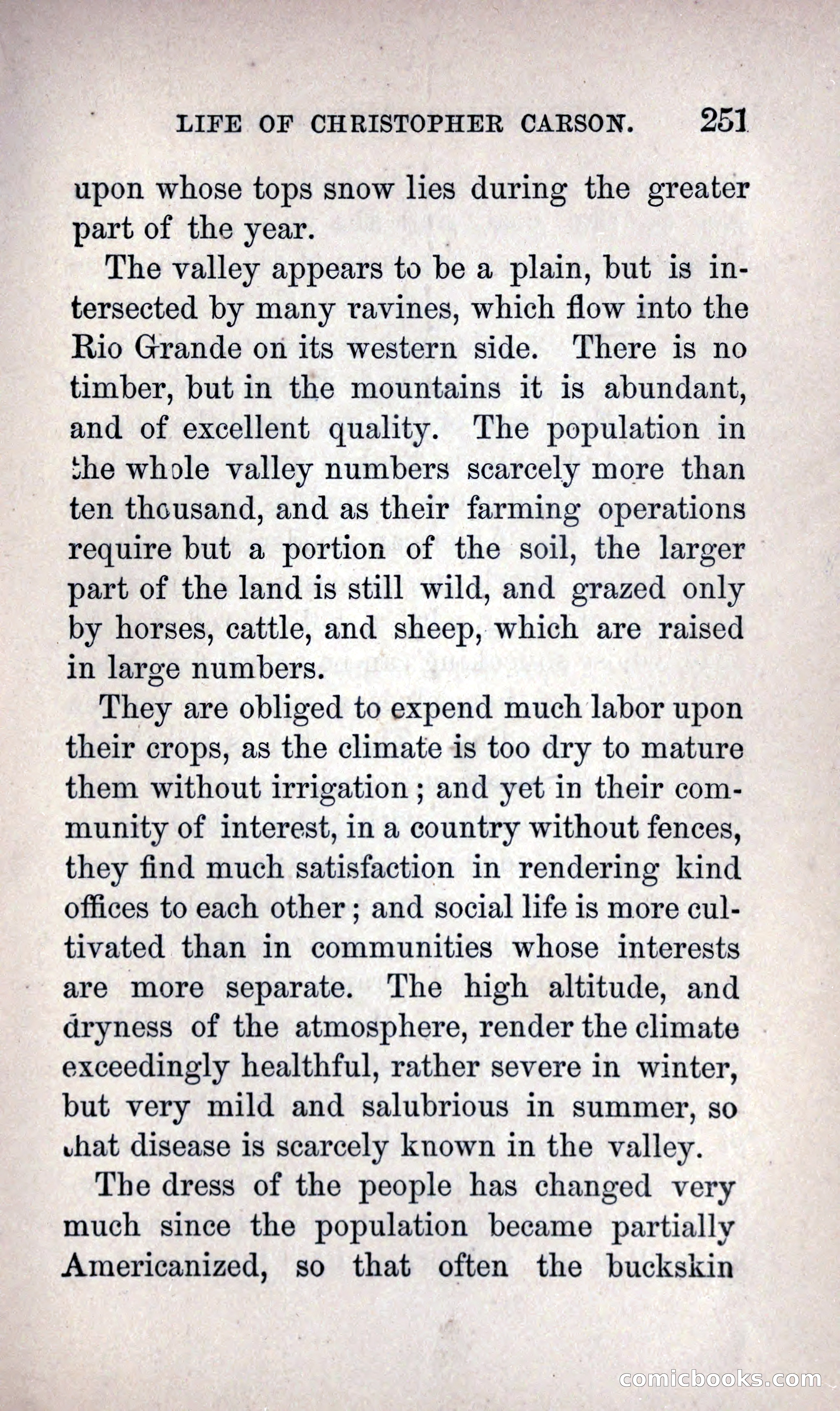 Life of Kit Carson the Great Western Hunter and Guide — page 269 of 400