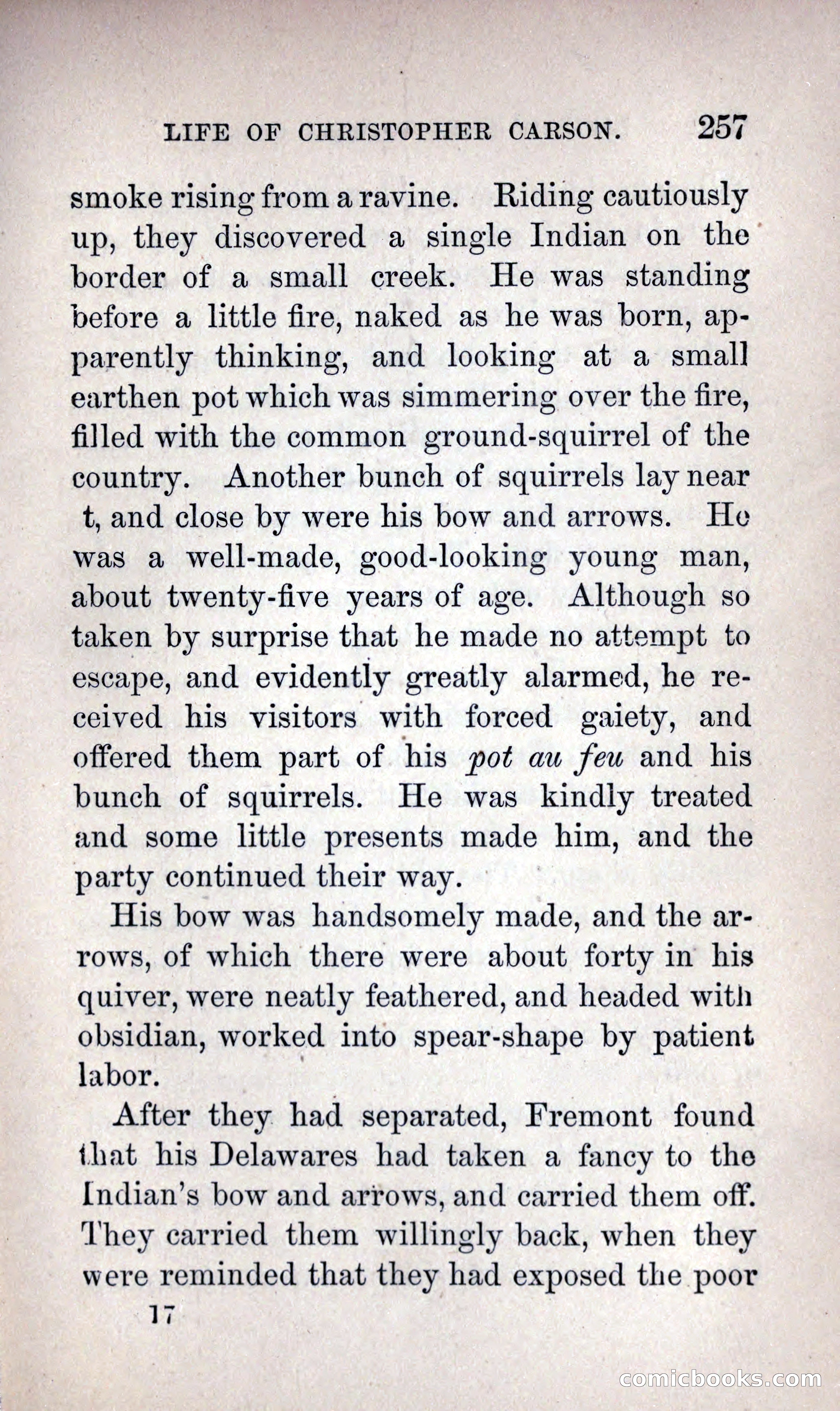 Life of Kit Carson the Great Western Hunter and Guide — page 275 of 400