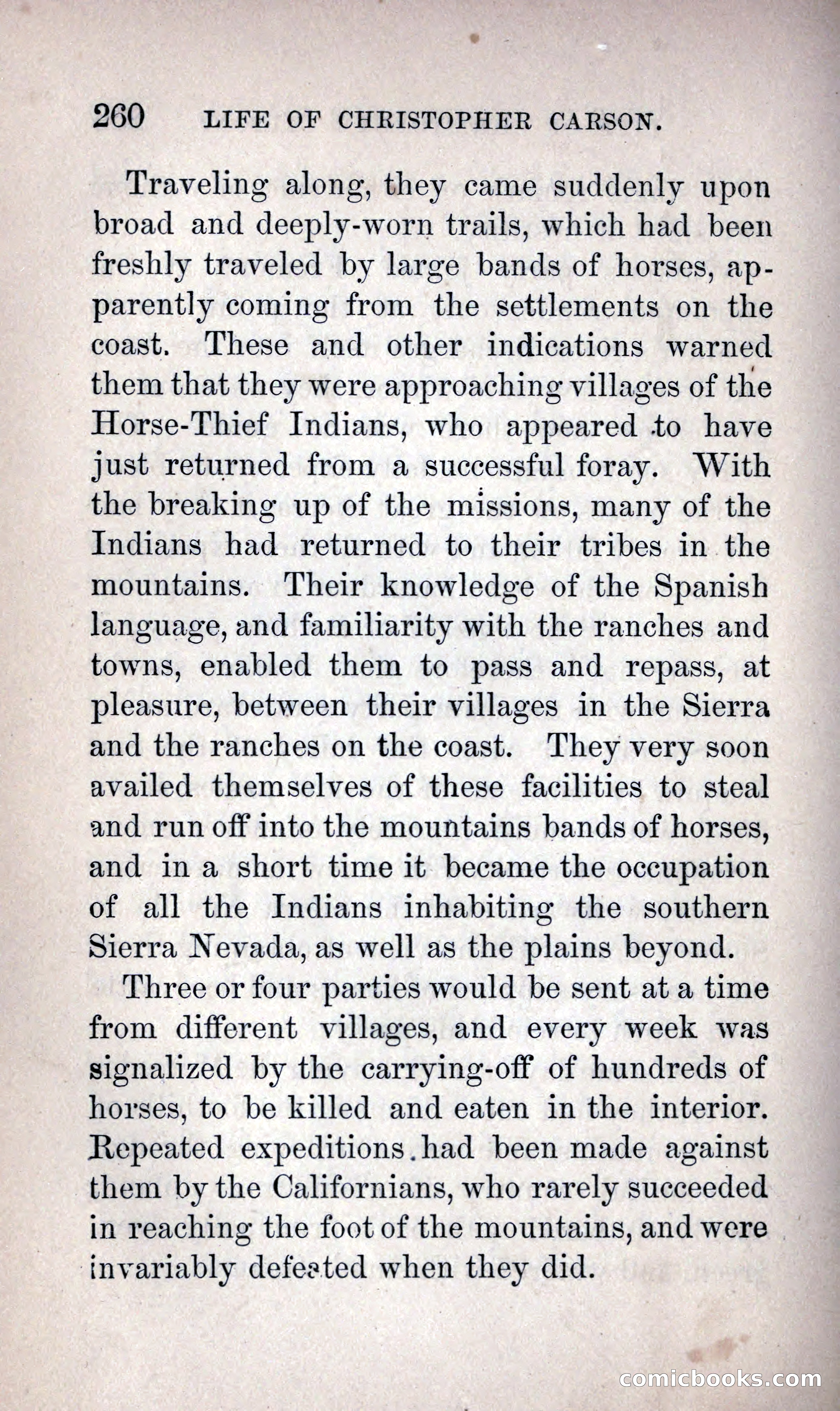 Life of Kit Carson the Great Western Hunter and Guide — page 278 of 400