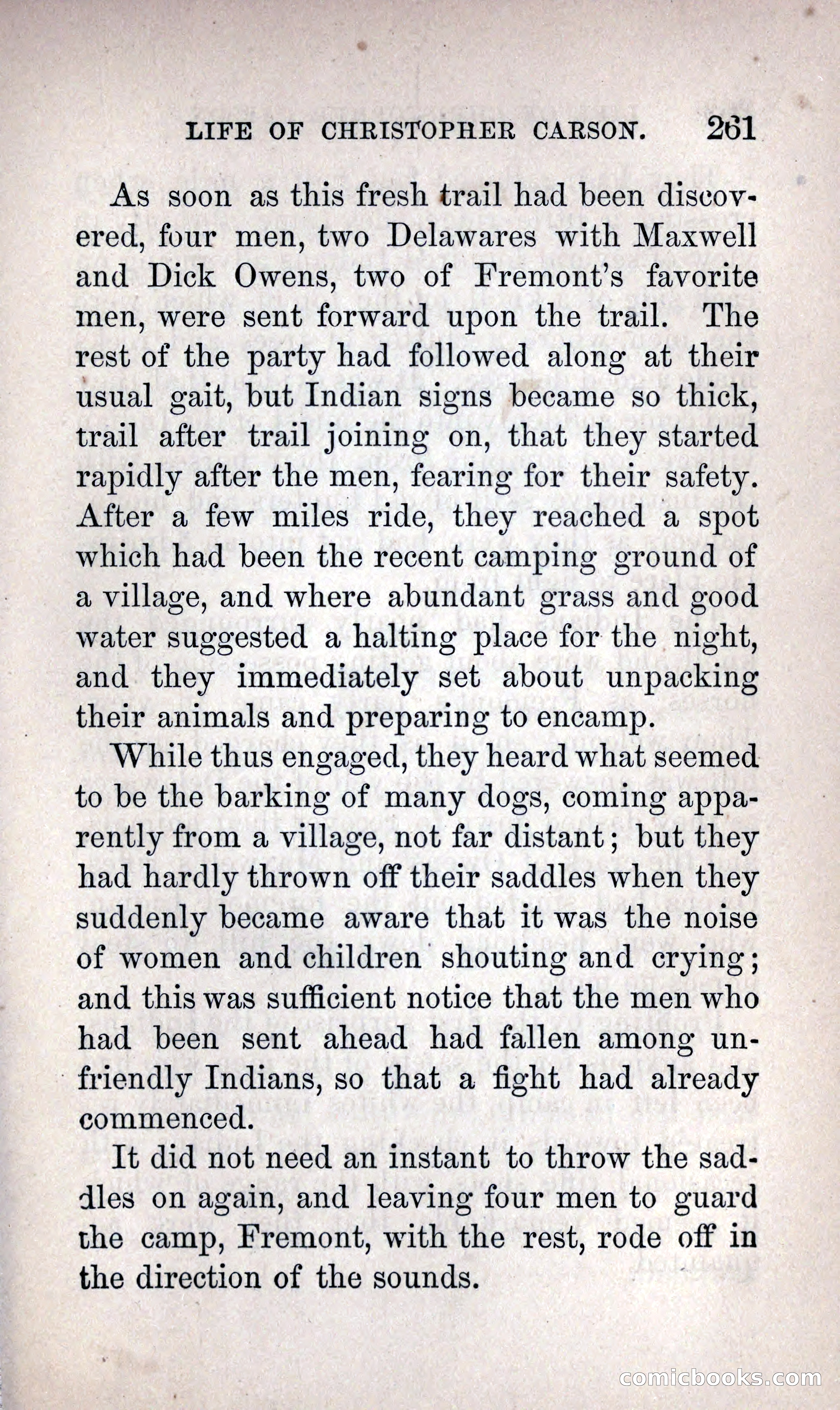 Life of Kit Carson the Great Western Hunter and Guide — page 279 of 400