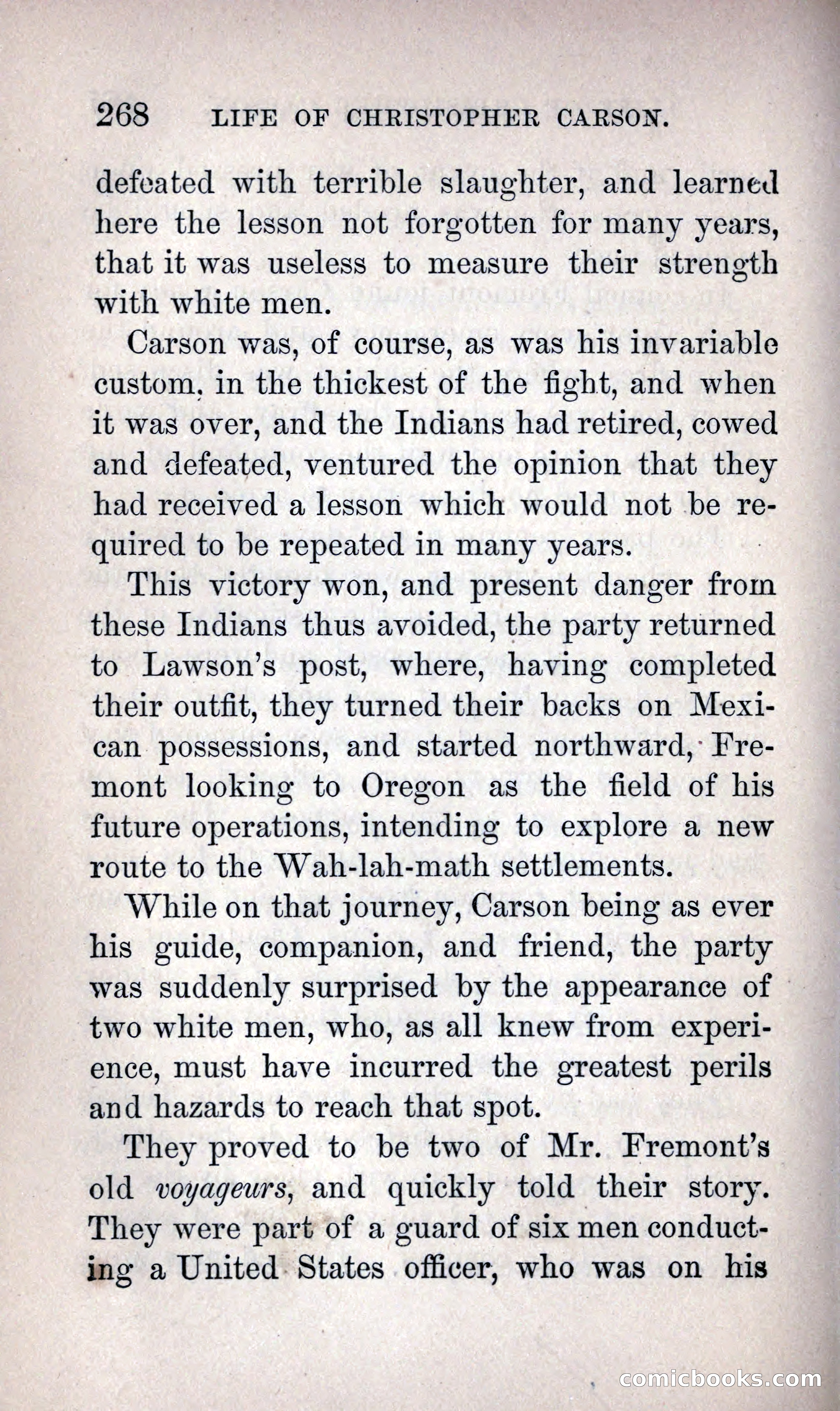 Life of Kit Carson the Great Western Hunter and Guide — page 286 of 400