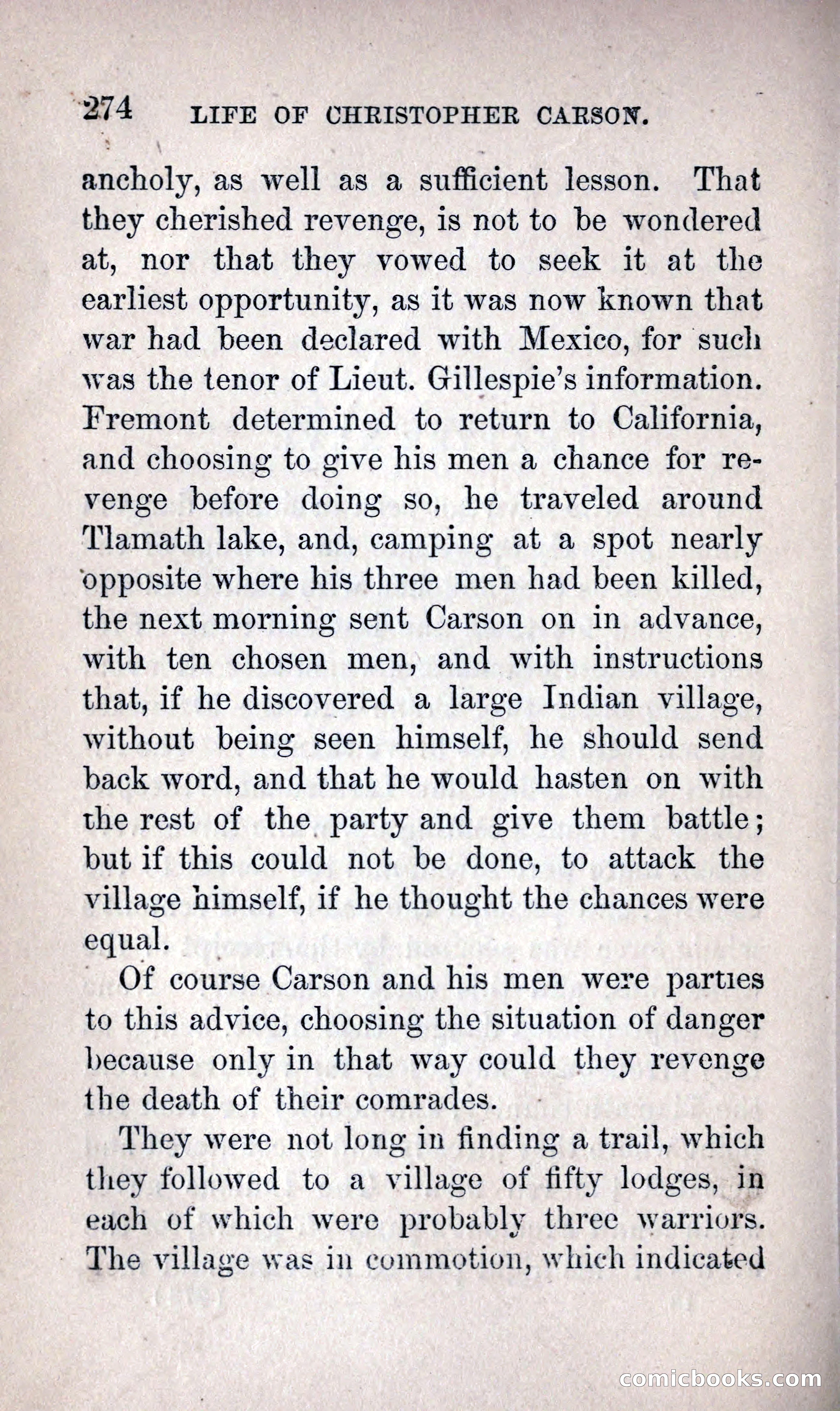 Life of Kit Carson the Great Western Hunter and Guide — page 292 of 400
