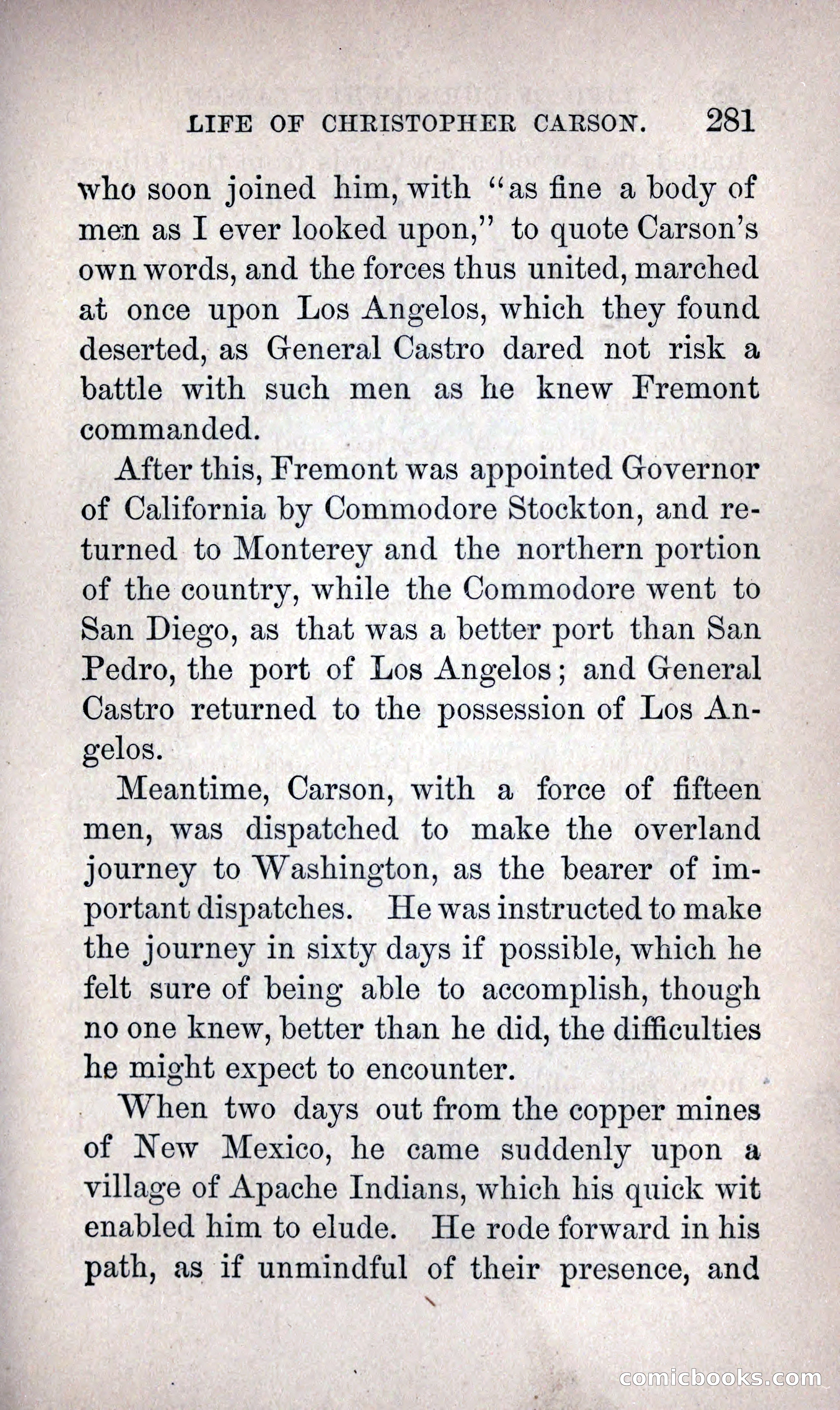 Life of Kit Carson the Great Western Hunter and Guide — page 299 of 400