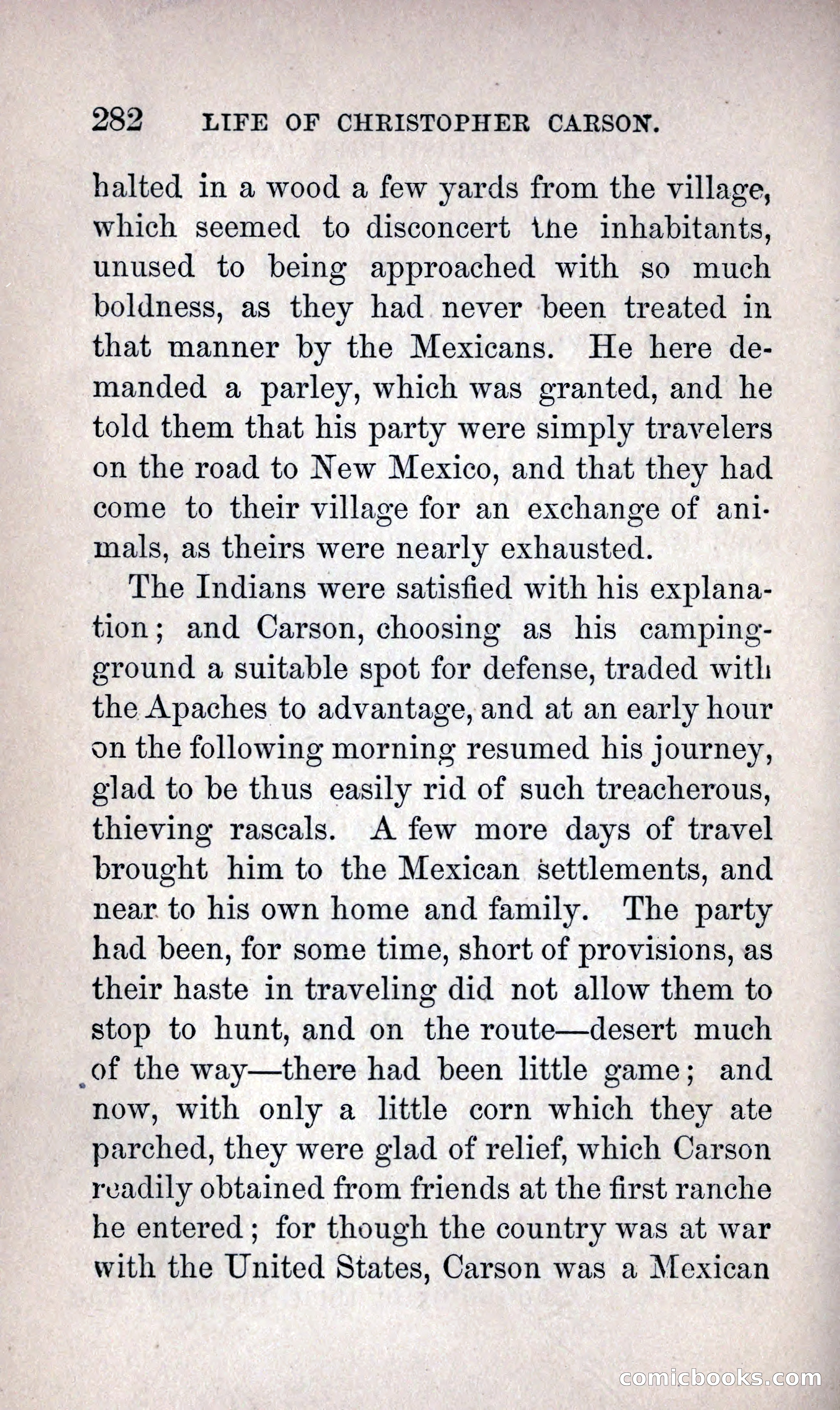Life of Kit Carson the Great Western Hunter and Guide — page 300 of 400