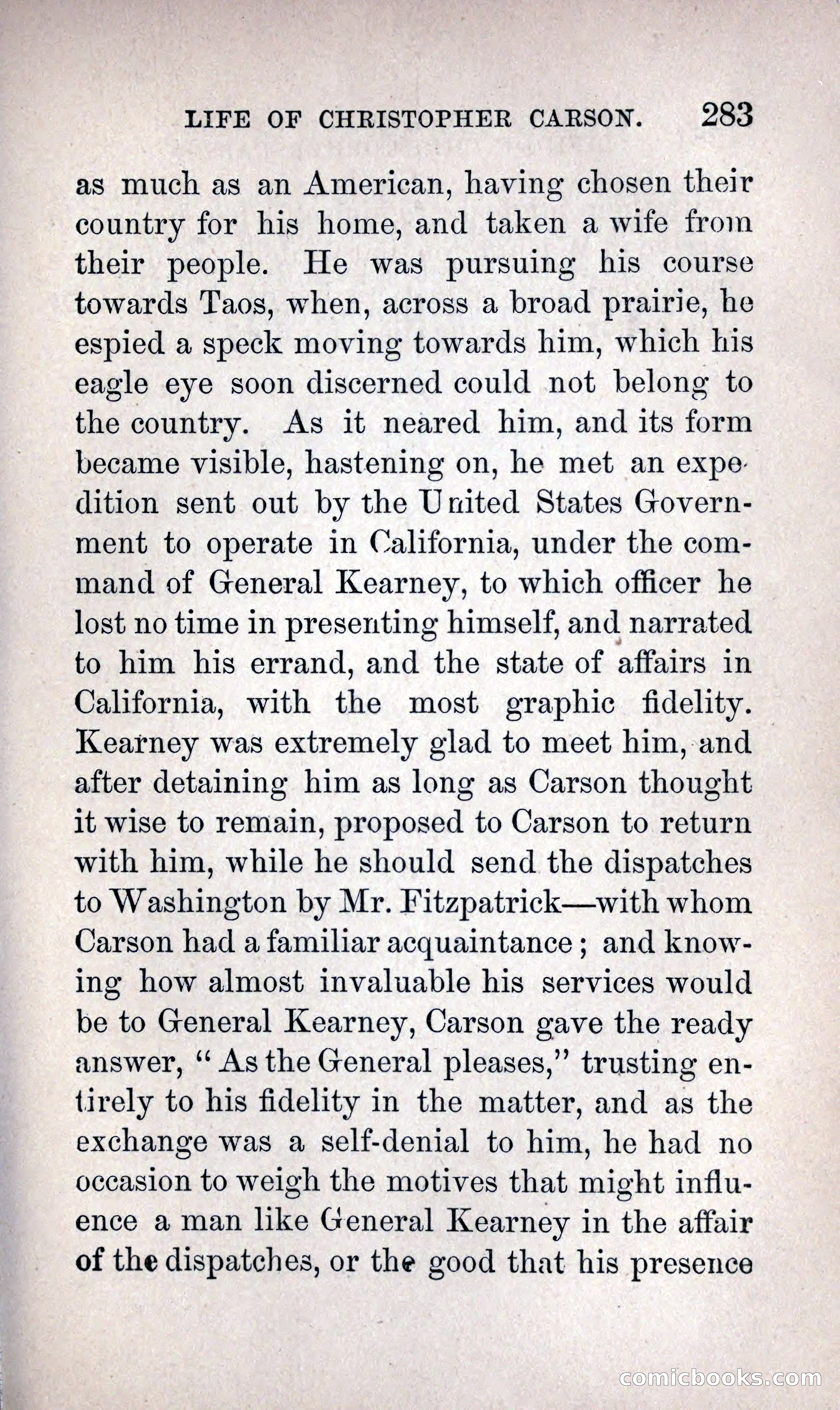 Life of Kit Carson the Great Western Hunter and Guide — page 301 of 400