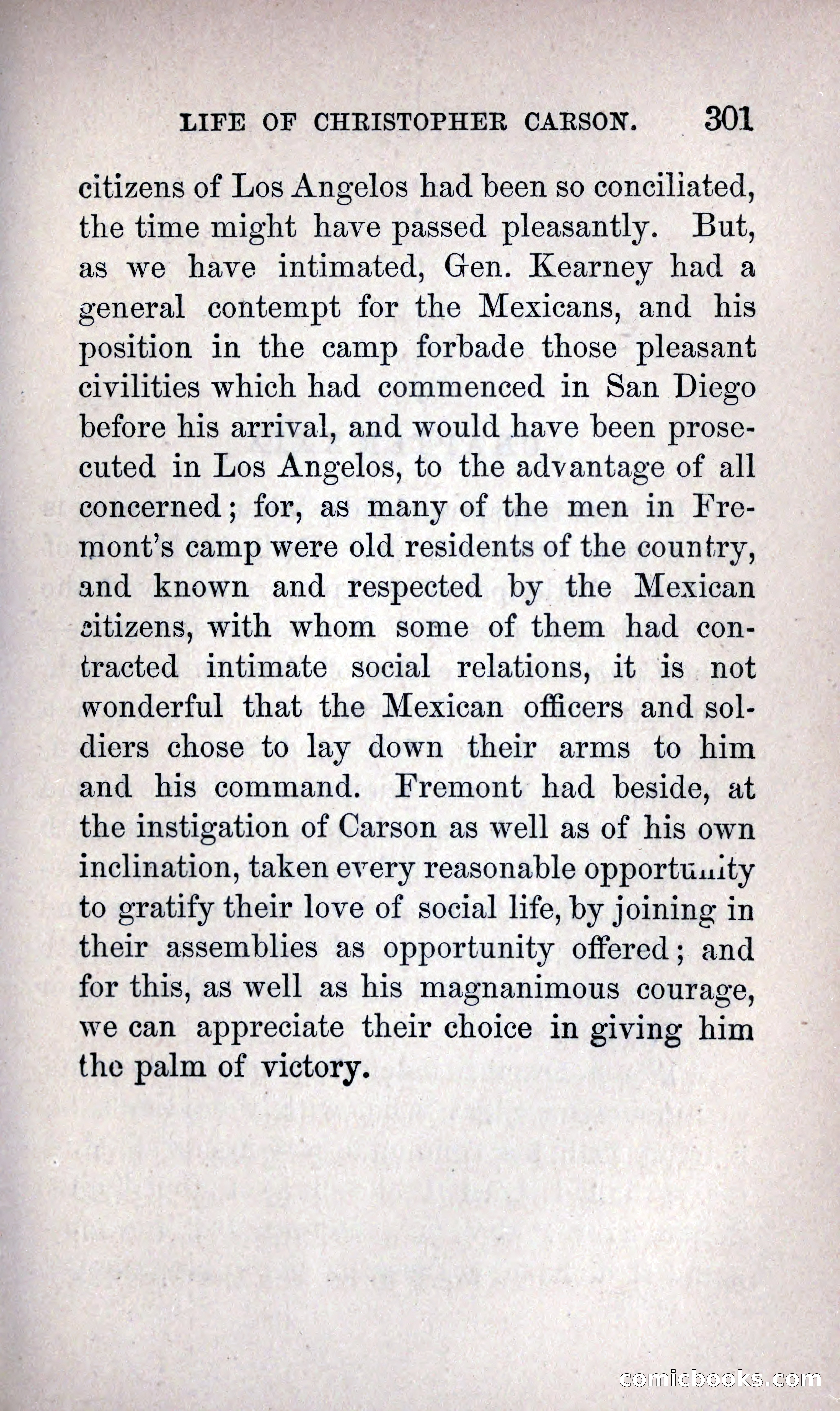 Life of Kit Carson the Great Western Hunter and Guide — page 319 of 400