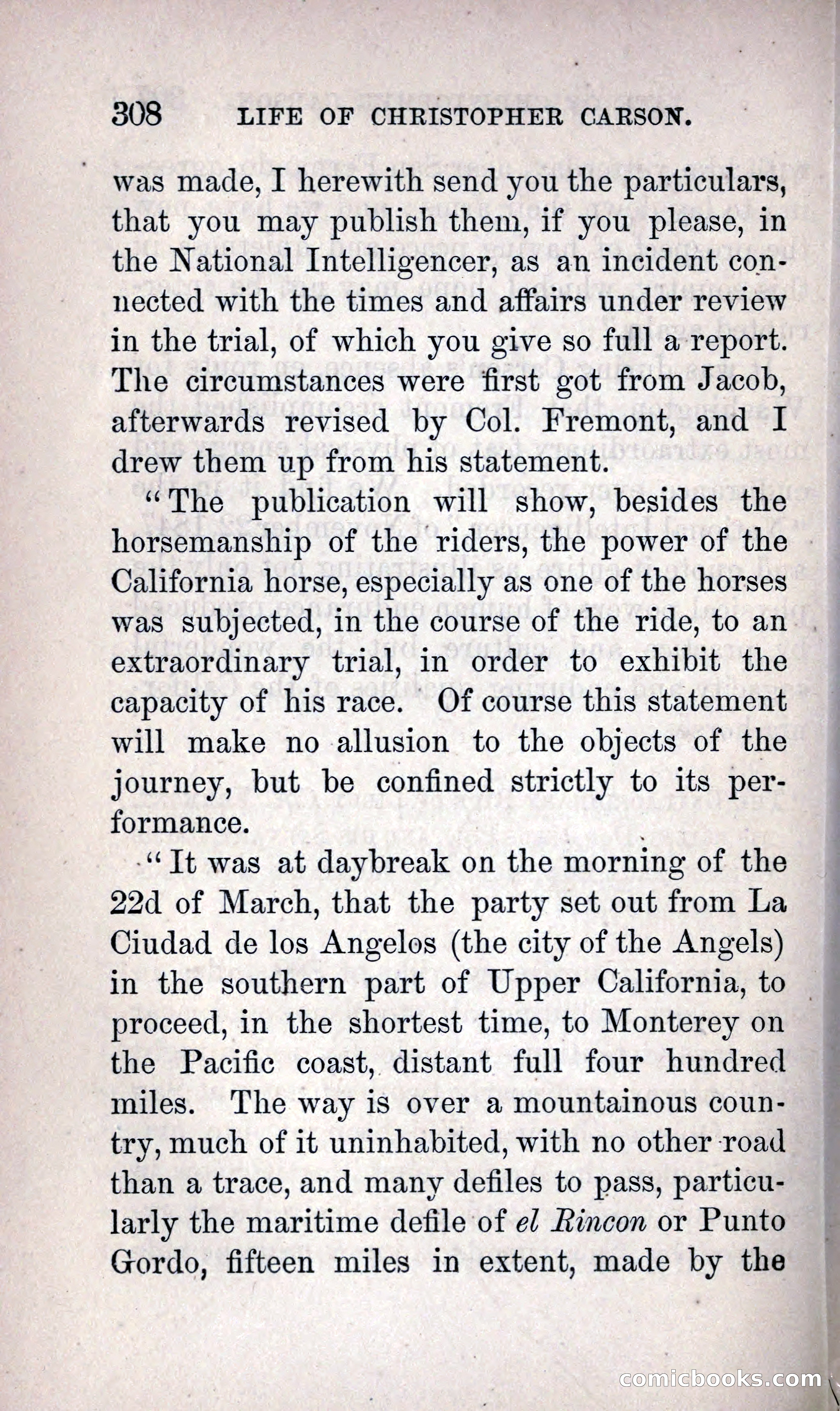 Life of Kit Carson the Great Western Hunter and Guide — page 326 of 400
