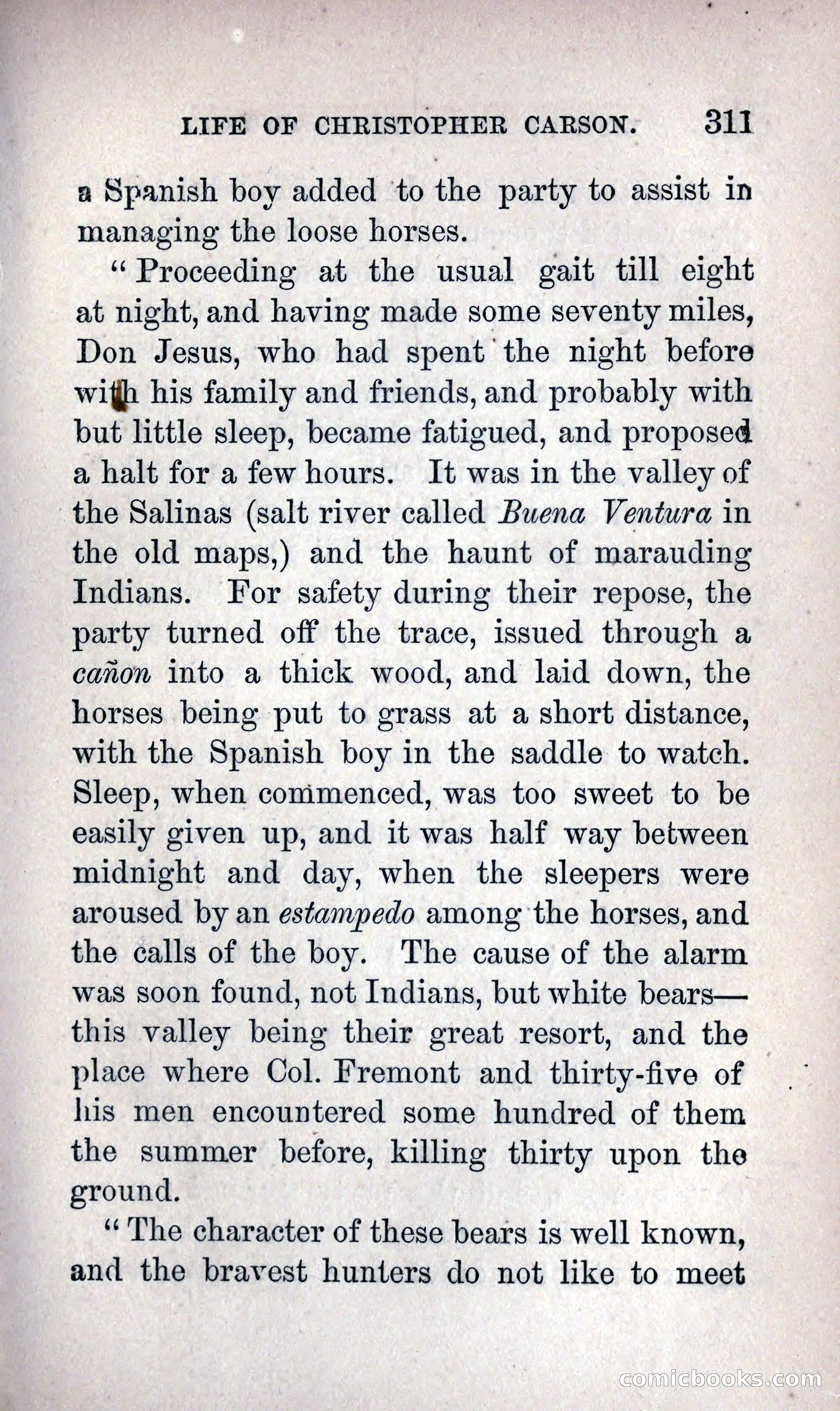 Life of Kit Carson the Great Western Hunter and Guide — page 329 of 400