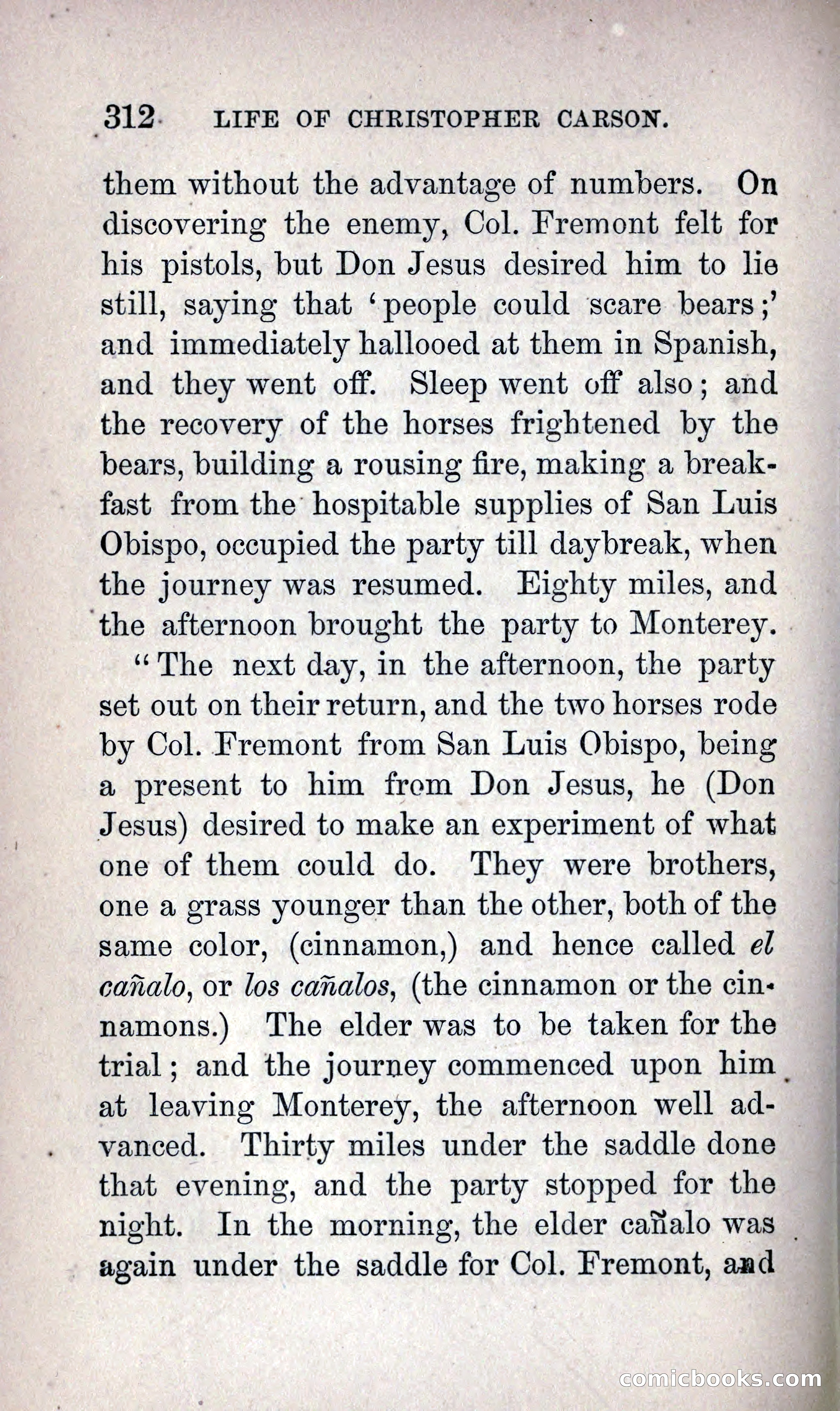 Life of Kit Carson the Great Western Hunter and Guide — page 330 of 400