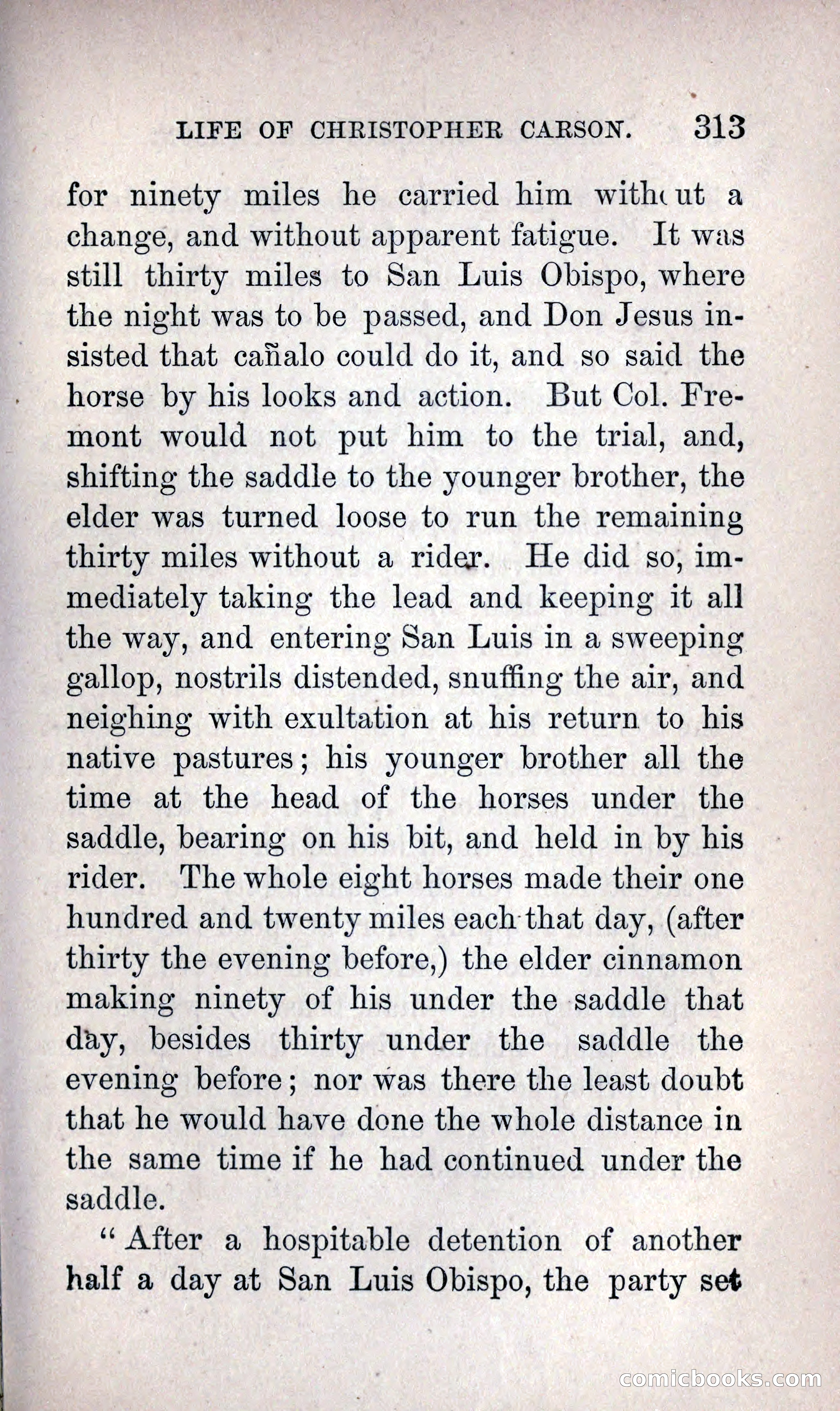 Life of Kit Carson the Great Western Hunter and Guide — page 331 of 400