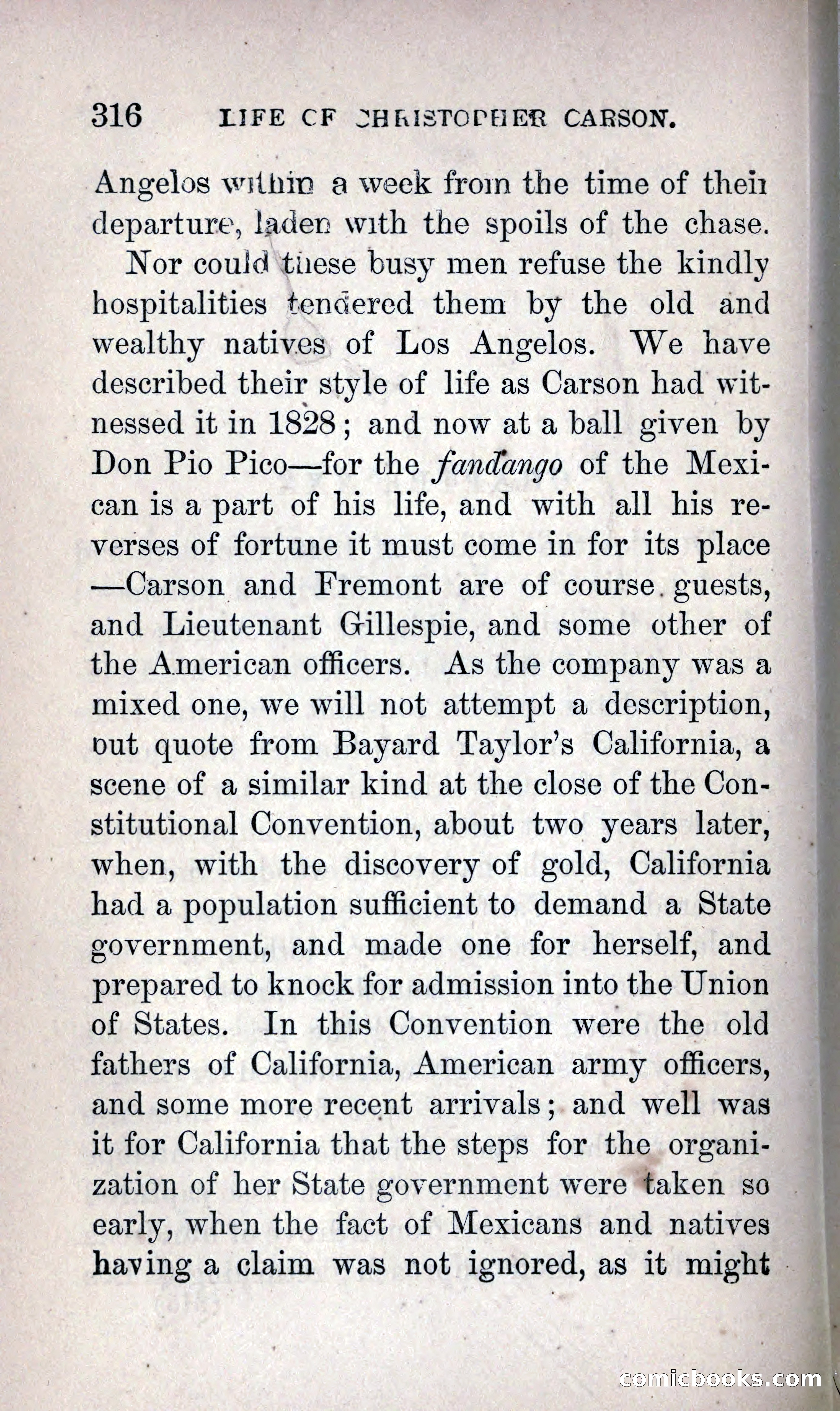 Life of Kit Carson the Great Western Hunter and Guide — page 334 of 400