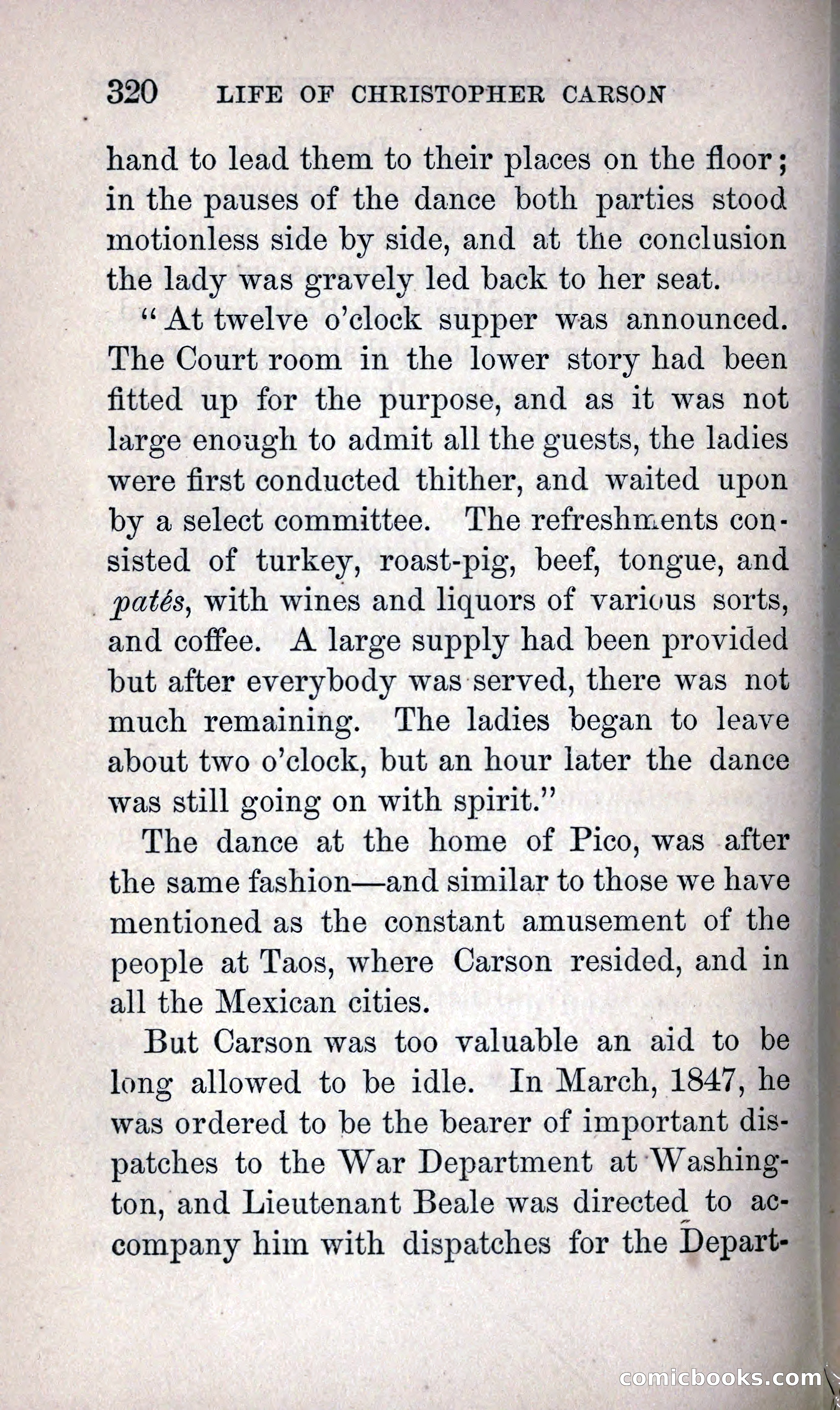 Life of Kit Carson the Great Western Hunter and Guide — page 338 of 400