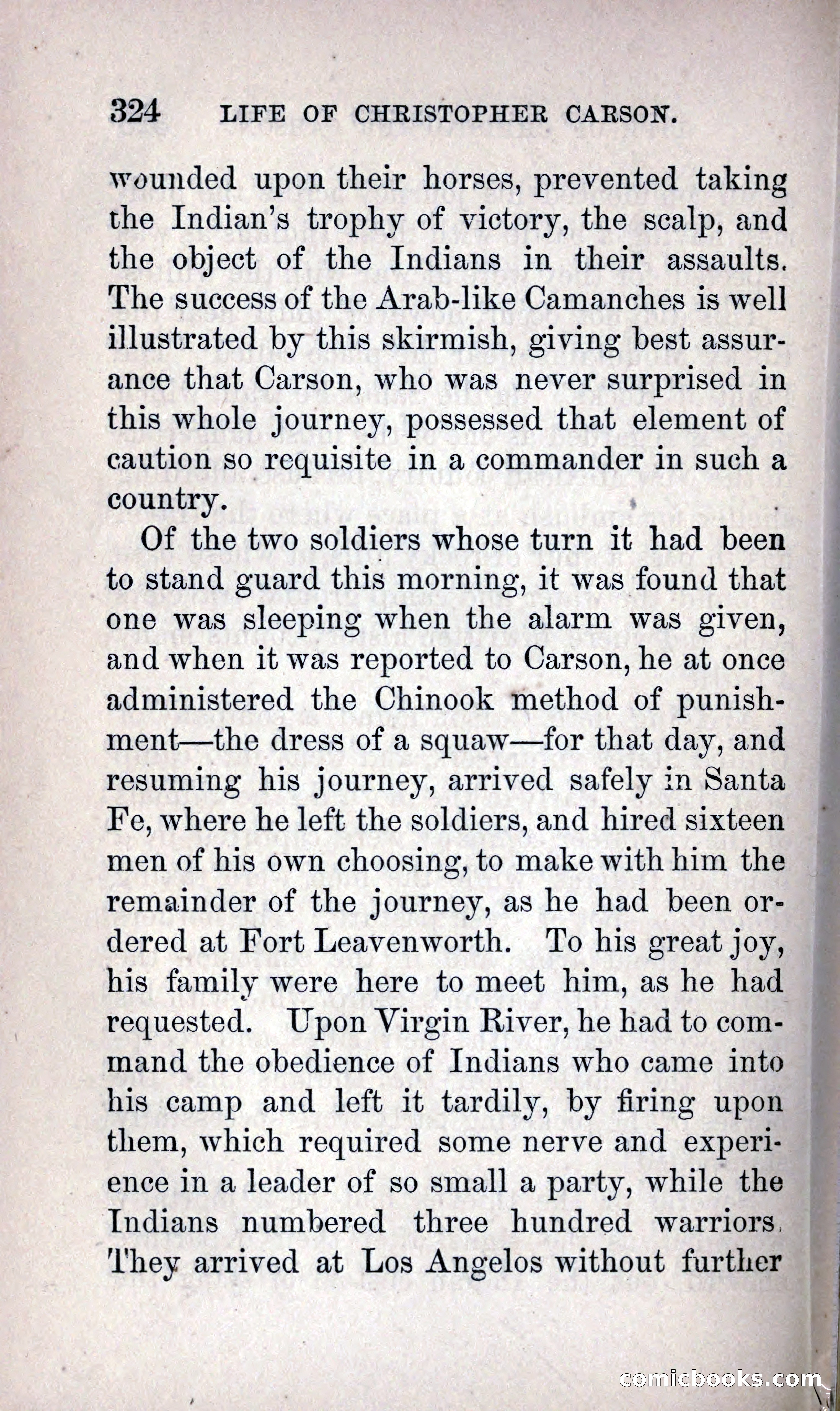 Life of Kit Carson the Great Western Hunter and Guide — page 342 of 400