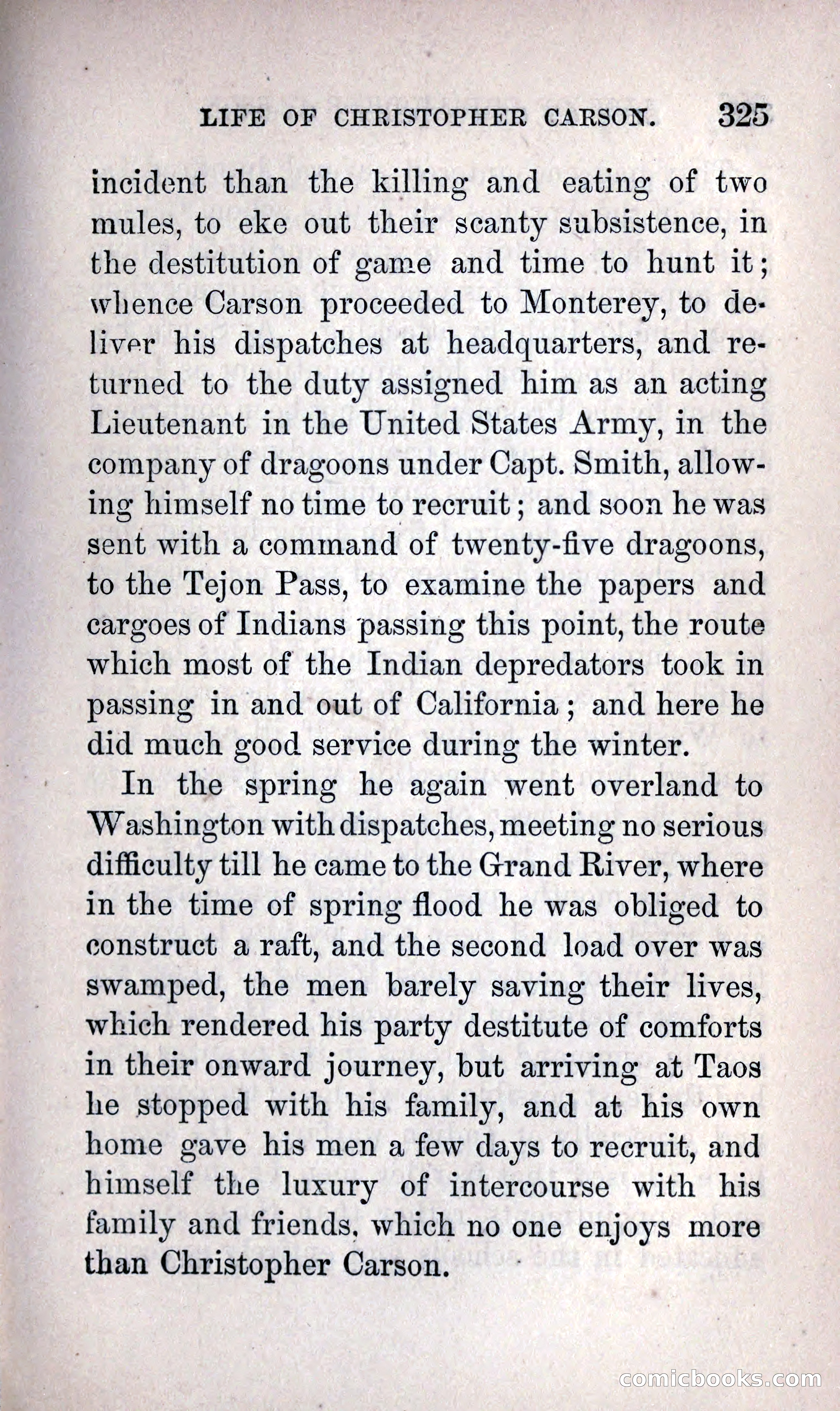 Life of Kit Carson the Great Western Hunter and Guide — page 343 of 400