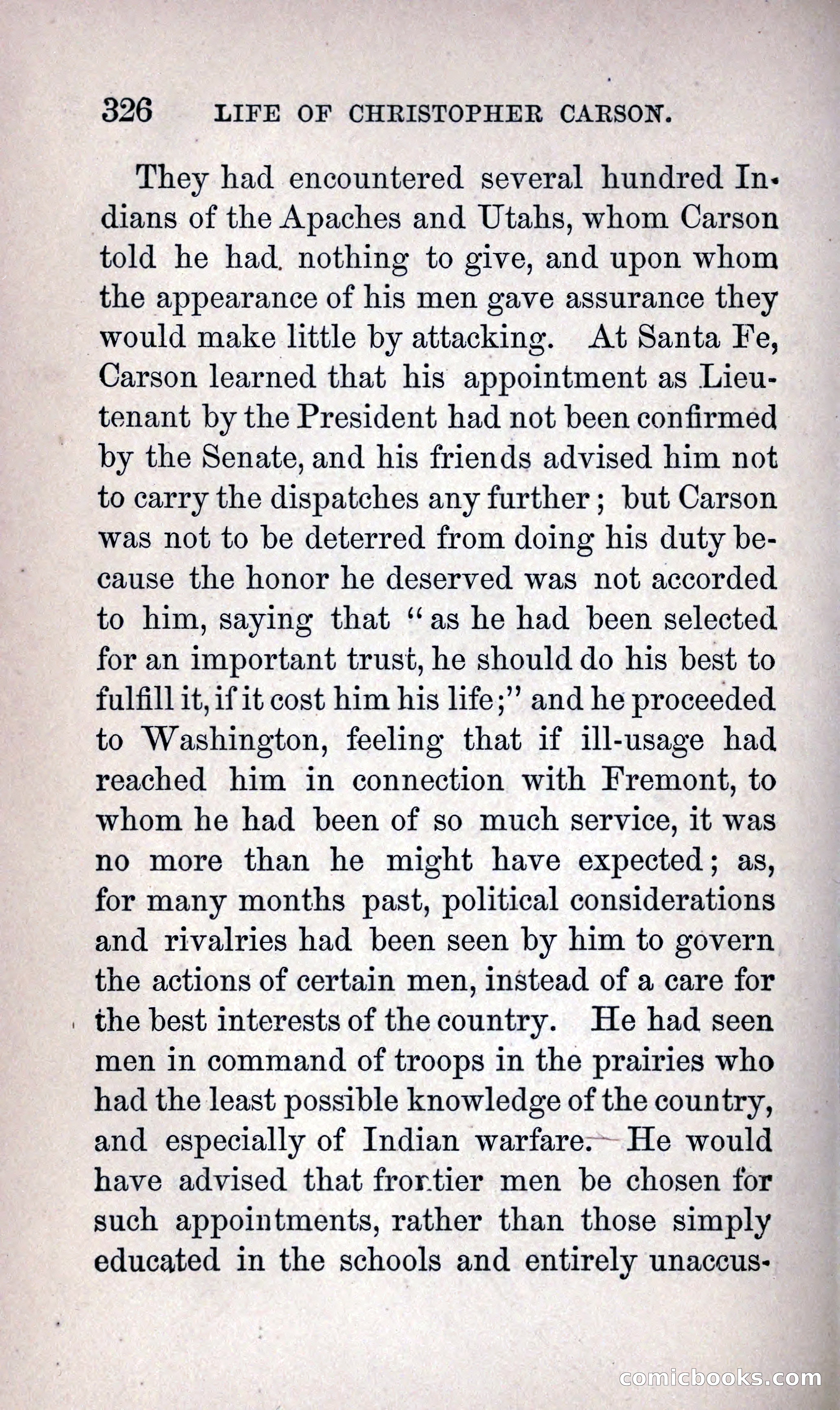 Life of Kit Carson the Great Western Hunter and Guide — page 344 of 400