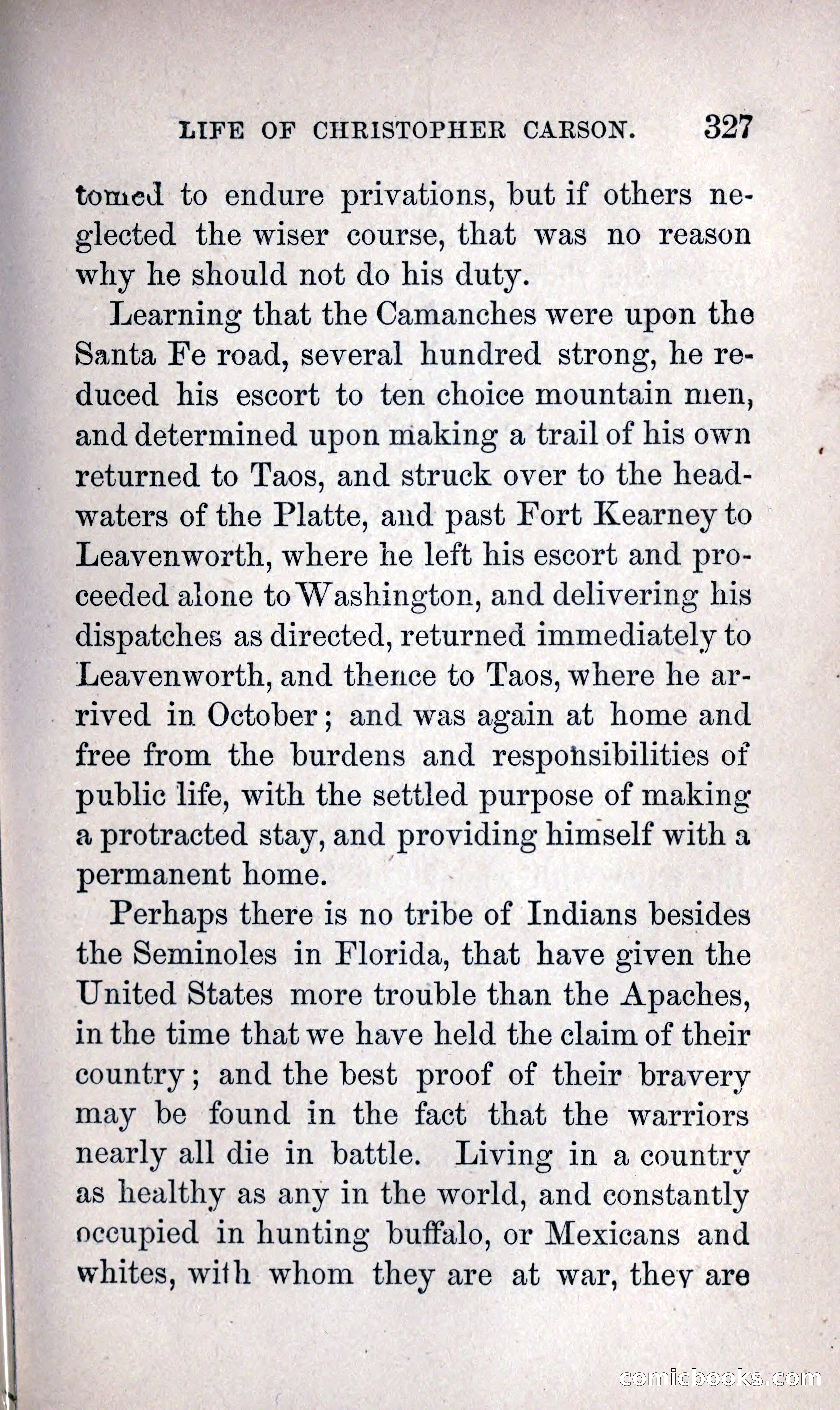 Life of Kit Carson the Great Western Hunter and Guide — page 345 of 400