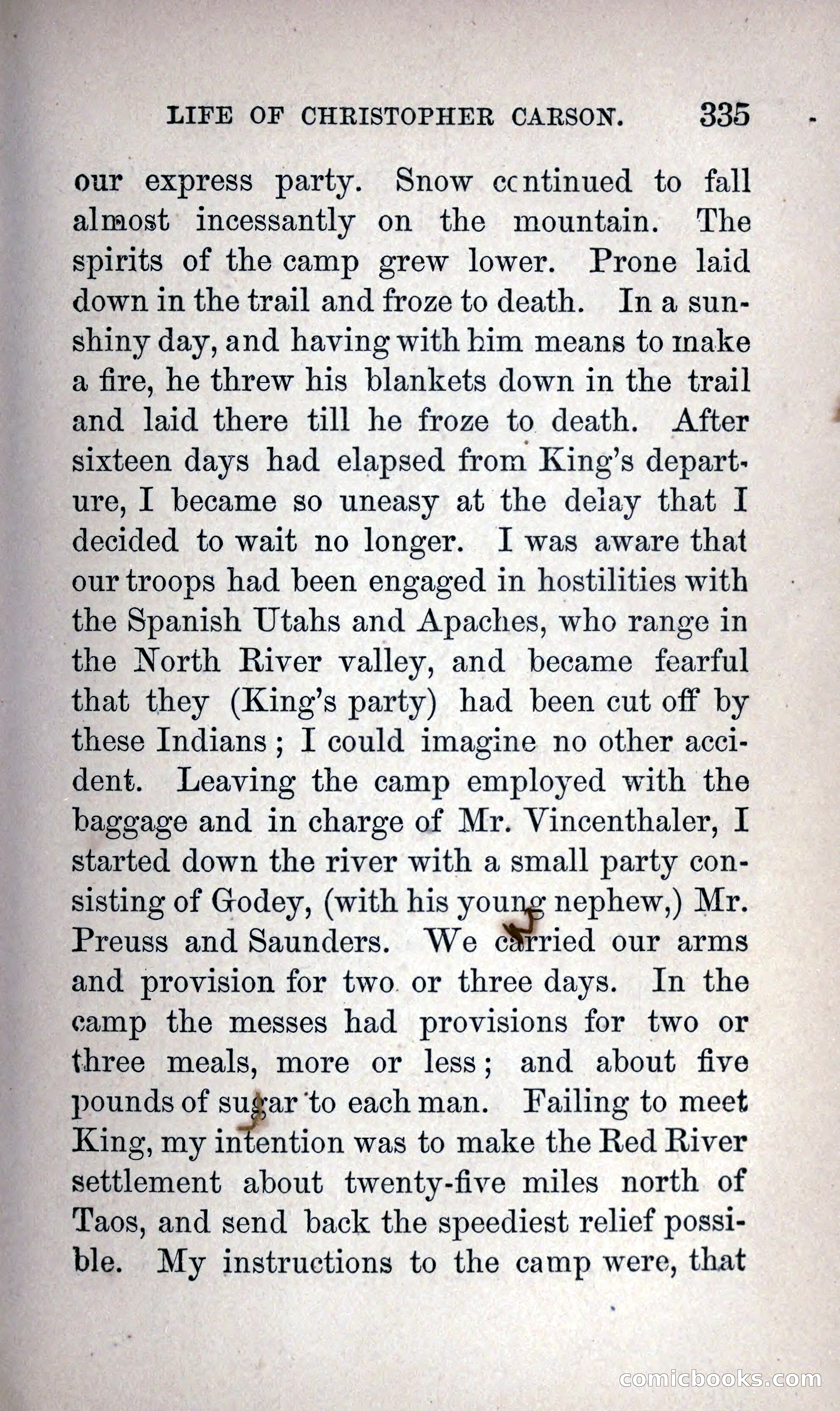 Life of Kit Carson the Great Western Hunter and Guide — page 353 of 400