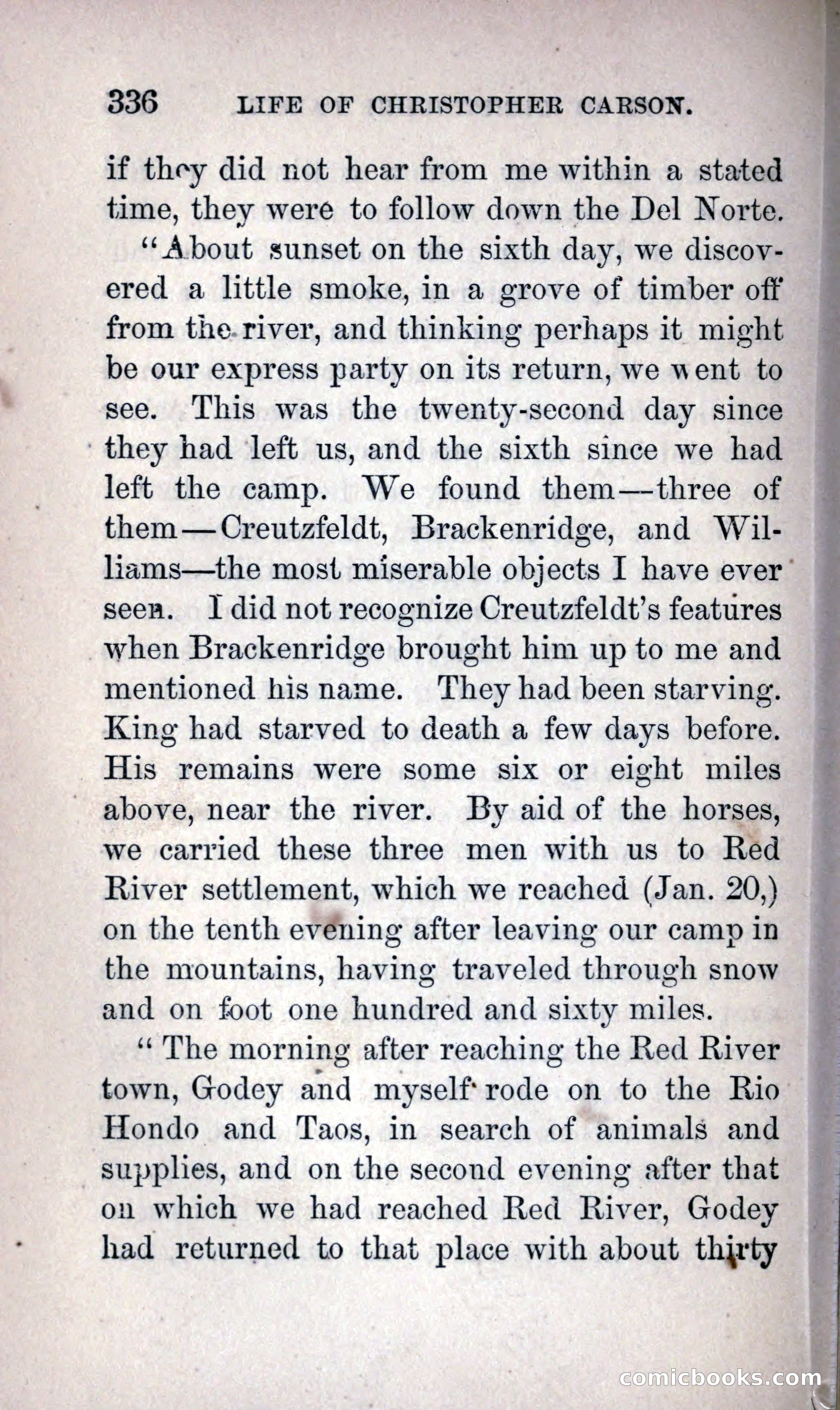 Life of Kit Carson the Great Western Hunter and Guide — page 354 of 400