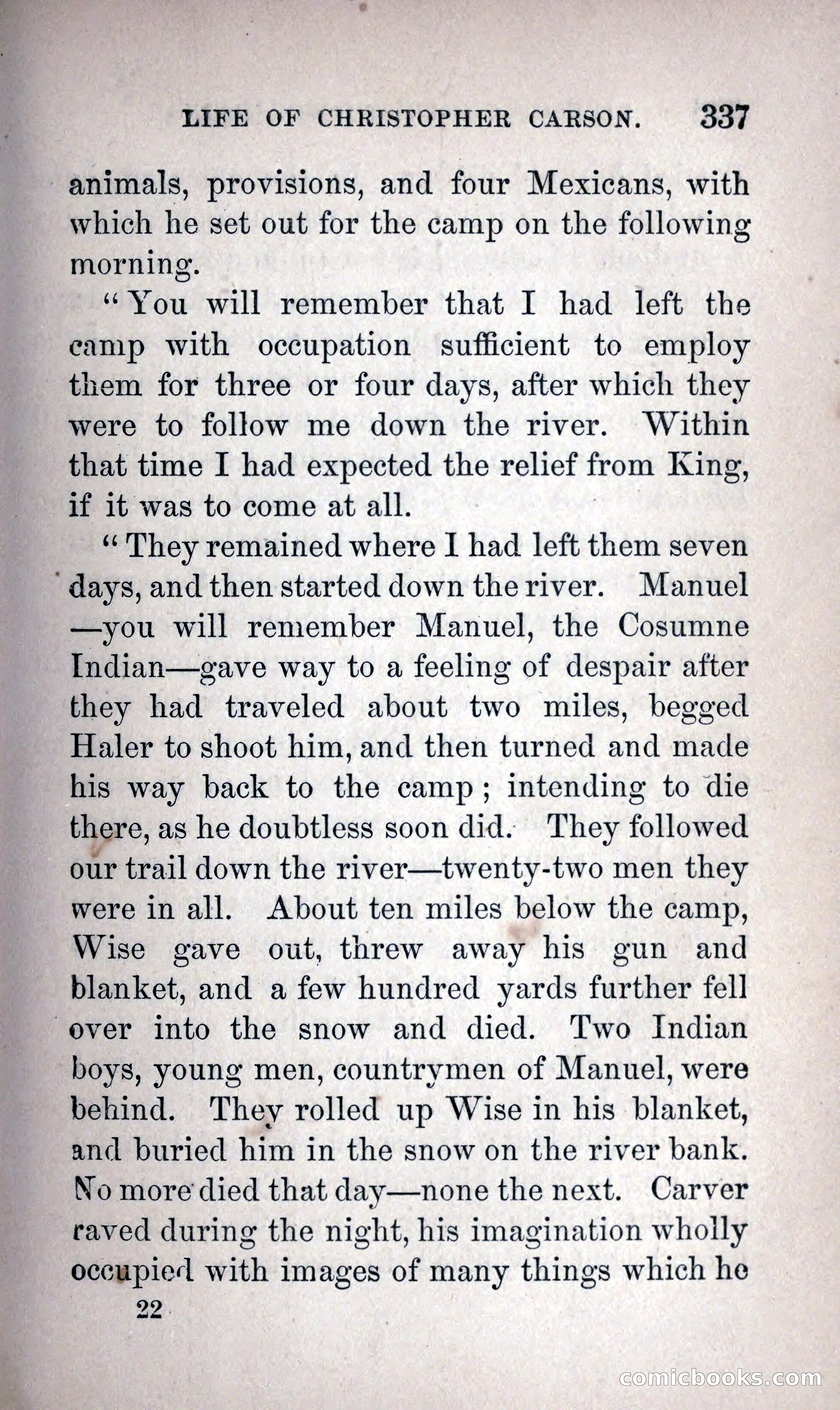 Life of Kit Carson the Great Western Hunter and Guide — page 355 of 400
