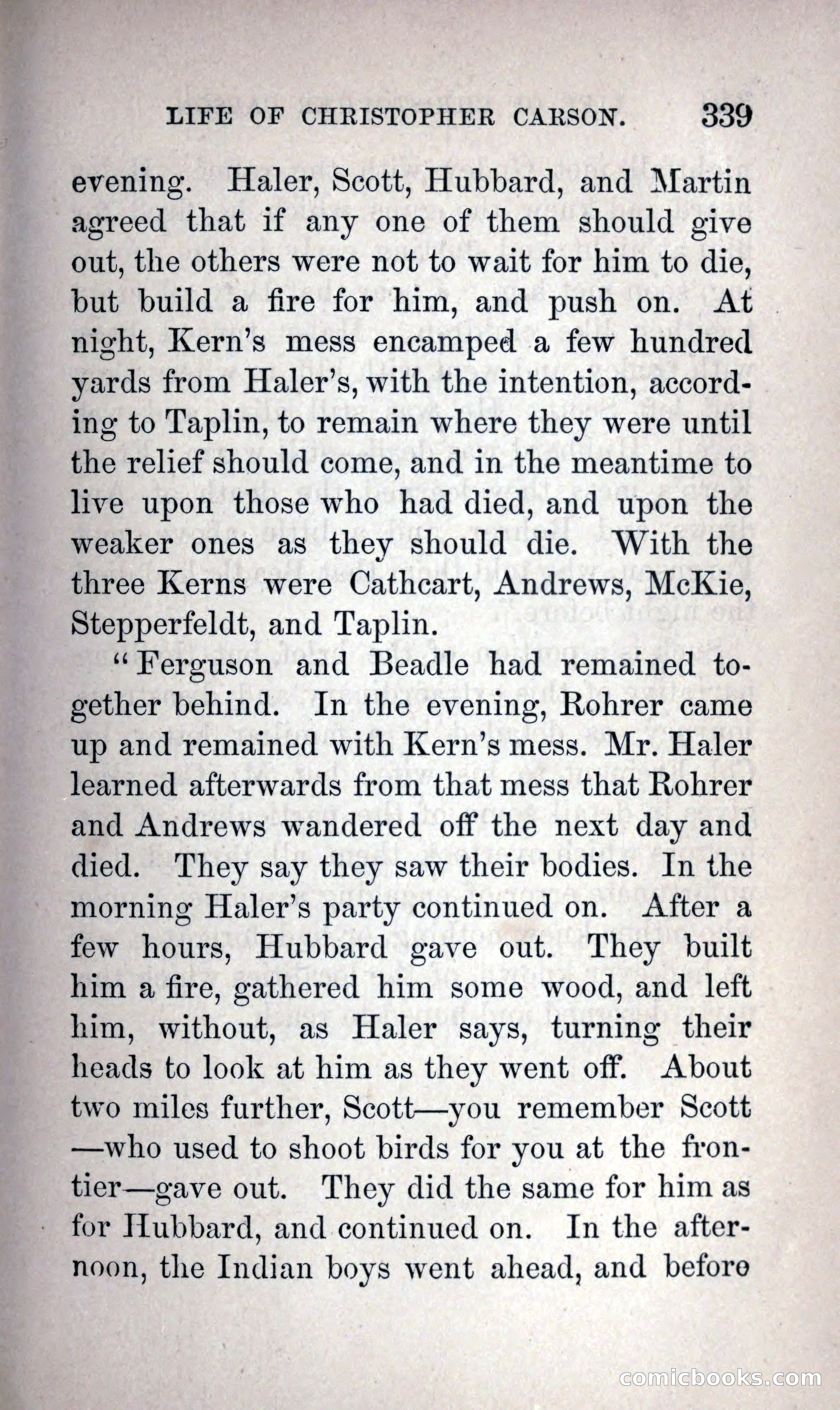 Life of Kit Carson the Great Western Hunter and Guide — page 357 of 400