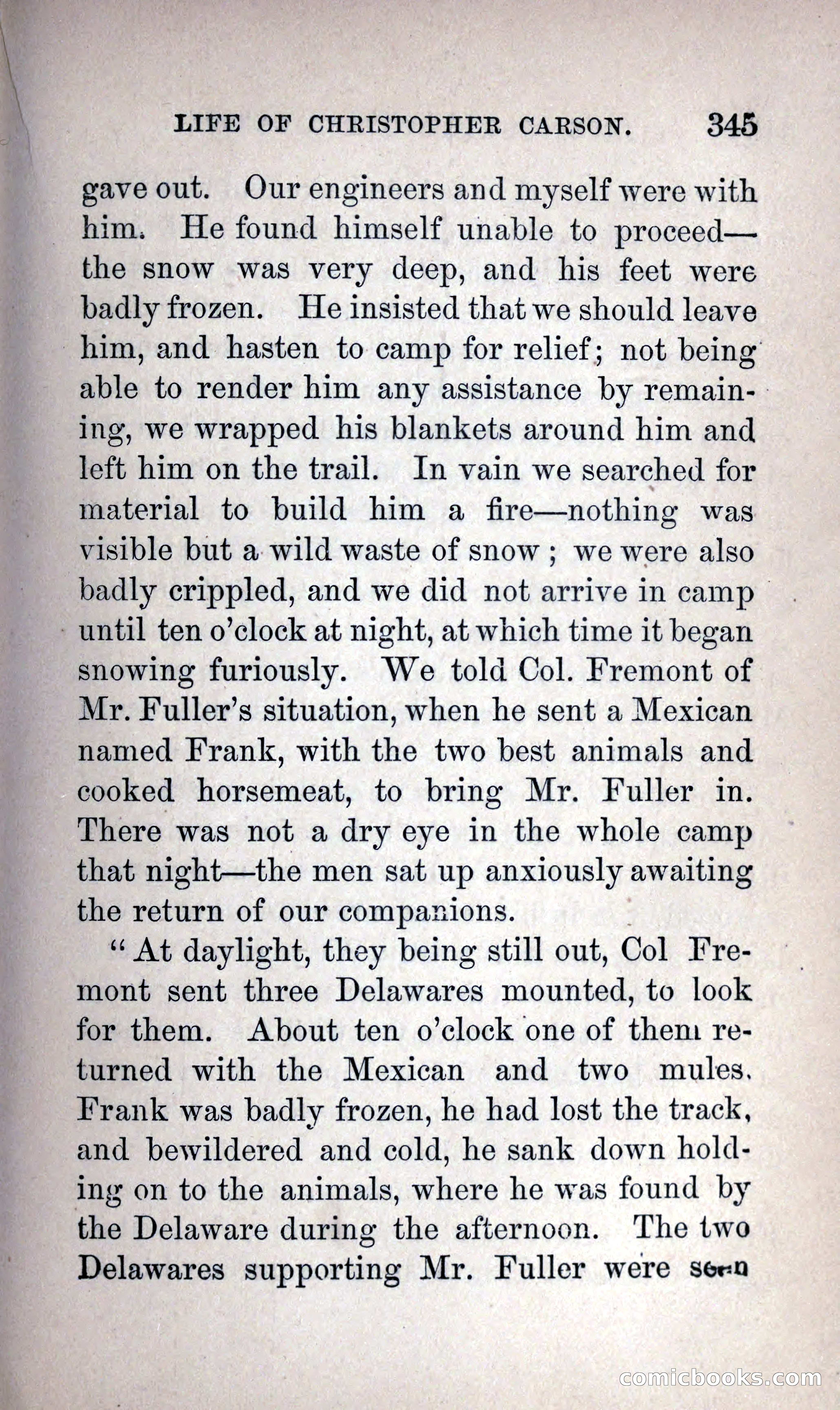 Life of Kit Carson the Great Western Hunter and Guide — page 363 of 400