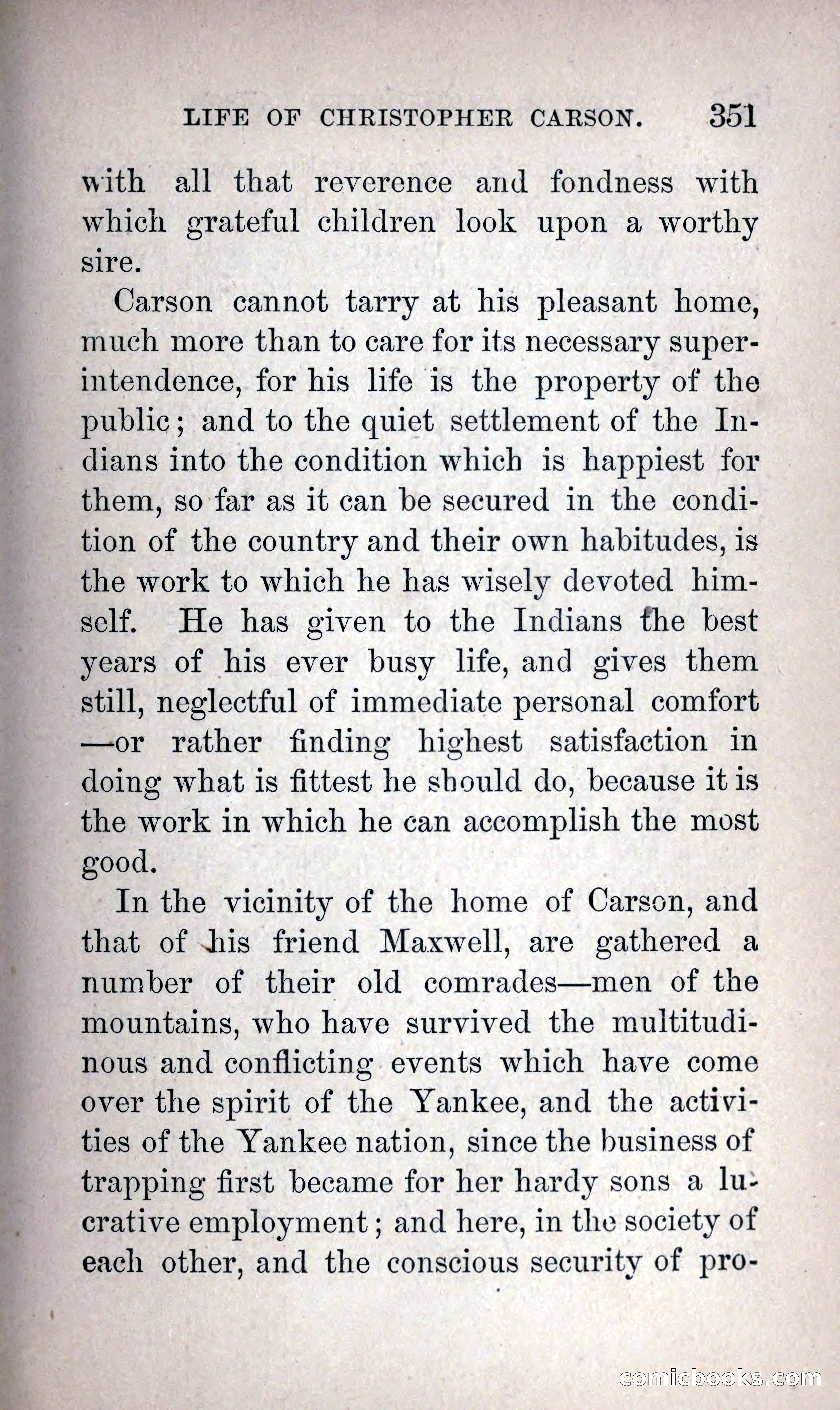 Life of Kit Carson the Great Western Hunter and Guide — page 369 of 400