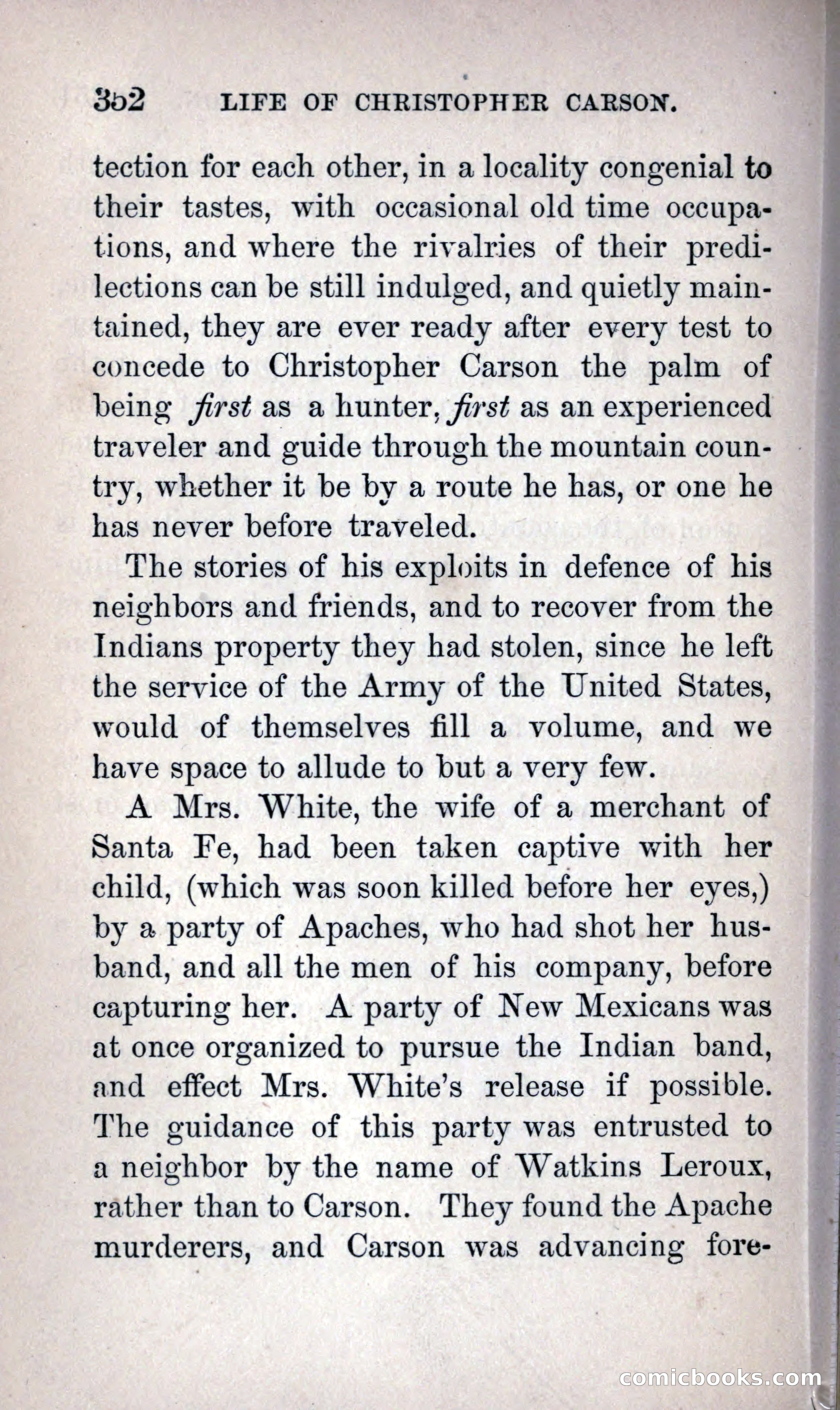 Life of Kit Carson the Great Western Hunter and Guide — page 370 of 400